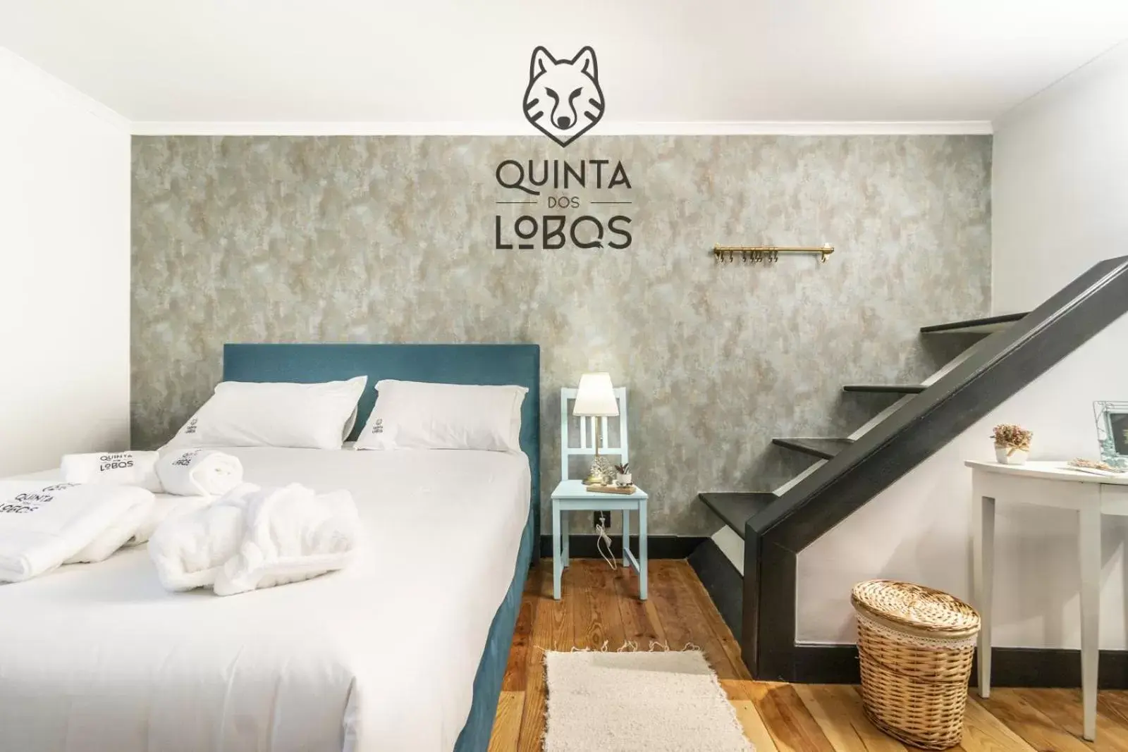 Bedroom, Bed in Quinta dos Lobos Boutique Hotel - Art & Nature Experience