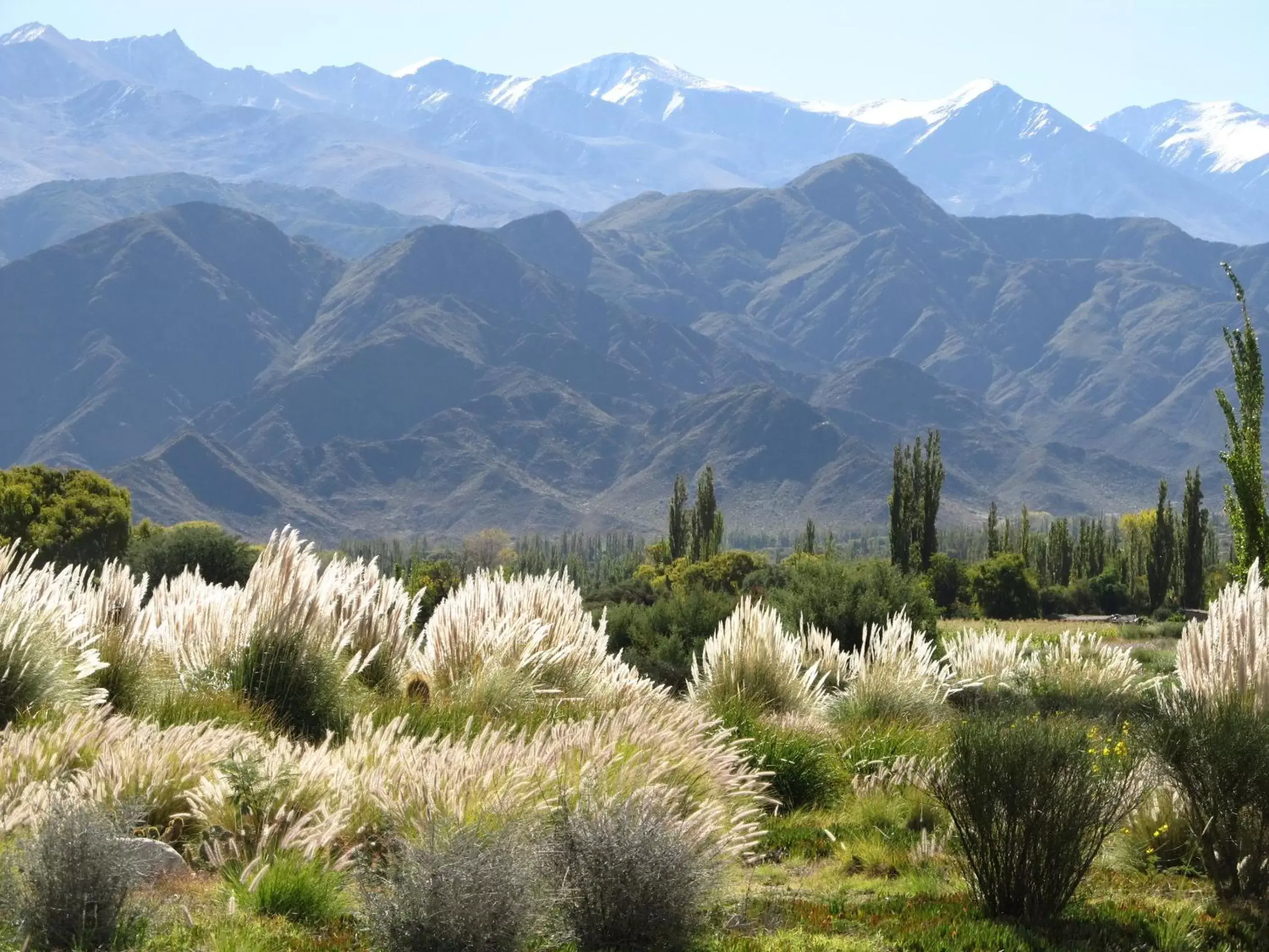 Natural landscape, Mountain View in La Merced Del Alto