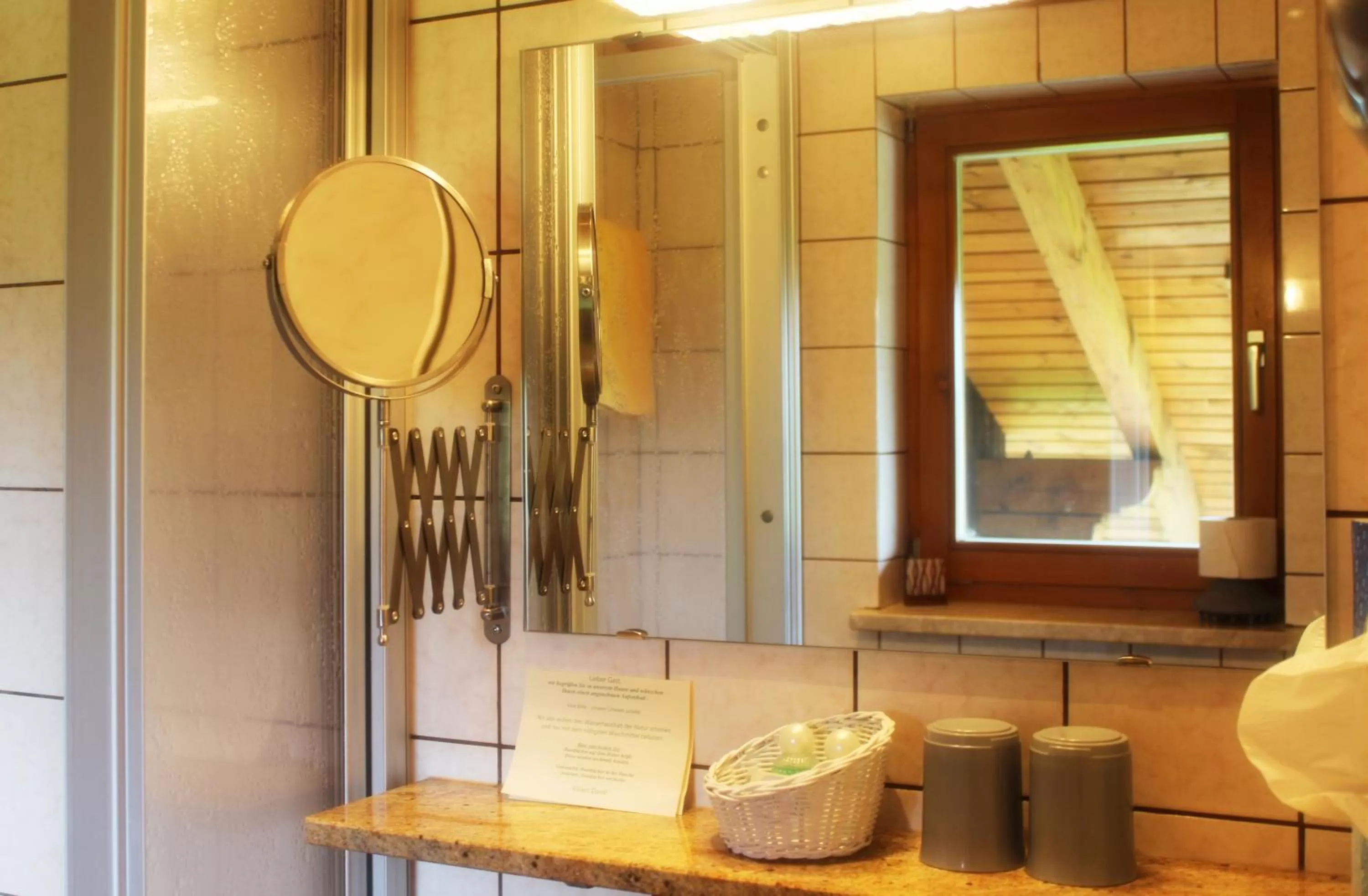 Bathroom in Genusshotel Hohenbogen