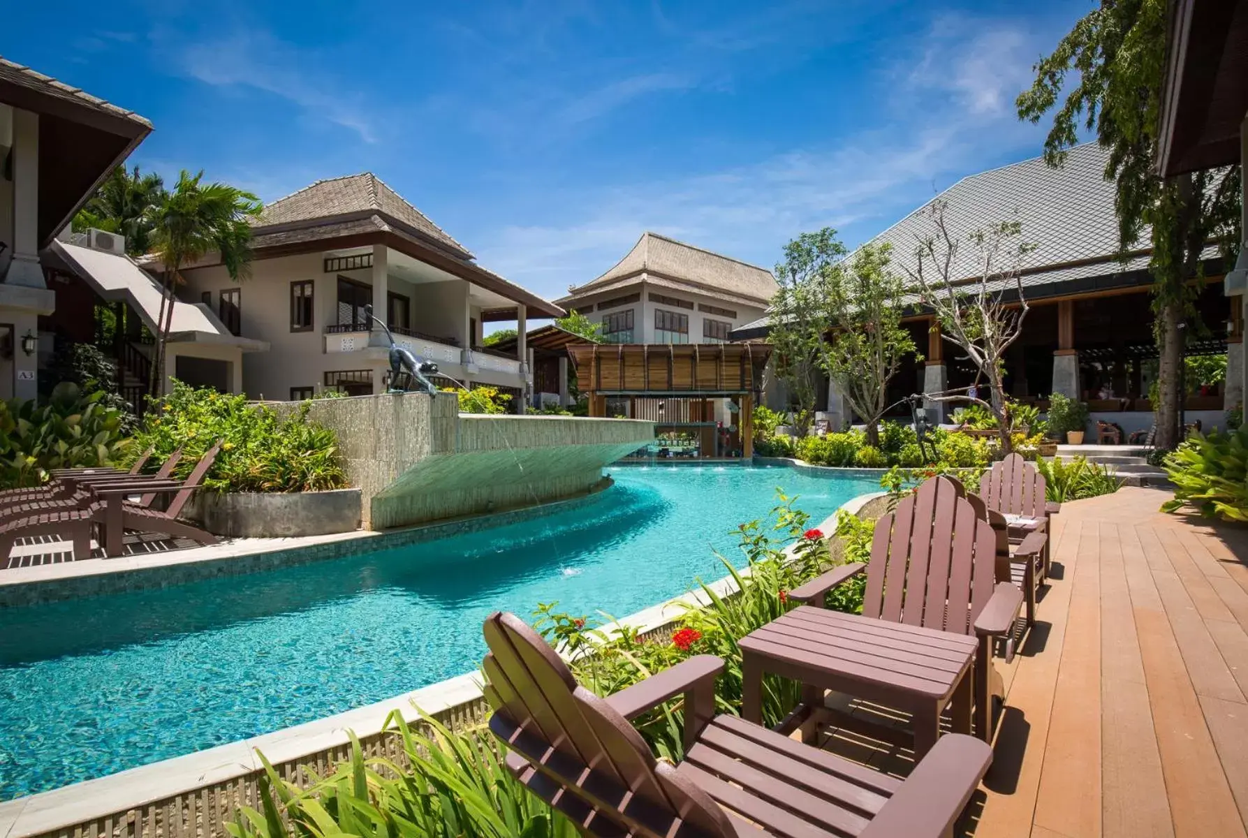 Swimming pool in Chaweng Garden Beach Resort - SHA Plus Swimming pool in Chaweng Garden Beach Resort - SHA Plus