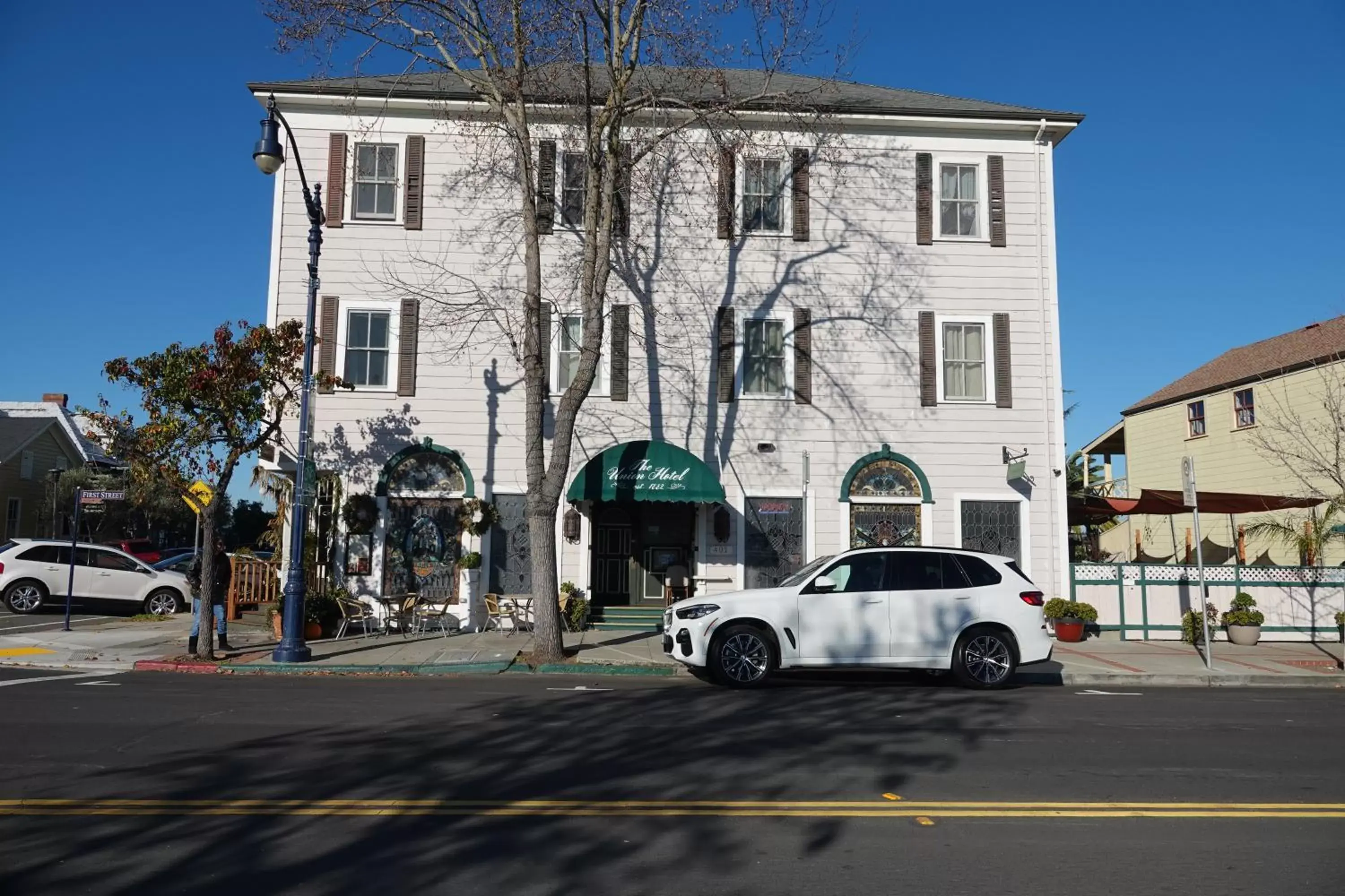 Facade/entrance in Union Hotel Facade/entrance in Union Hotel