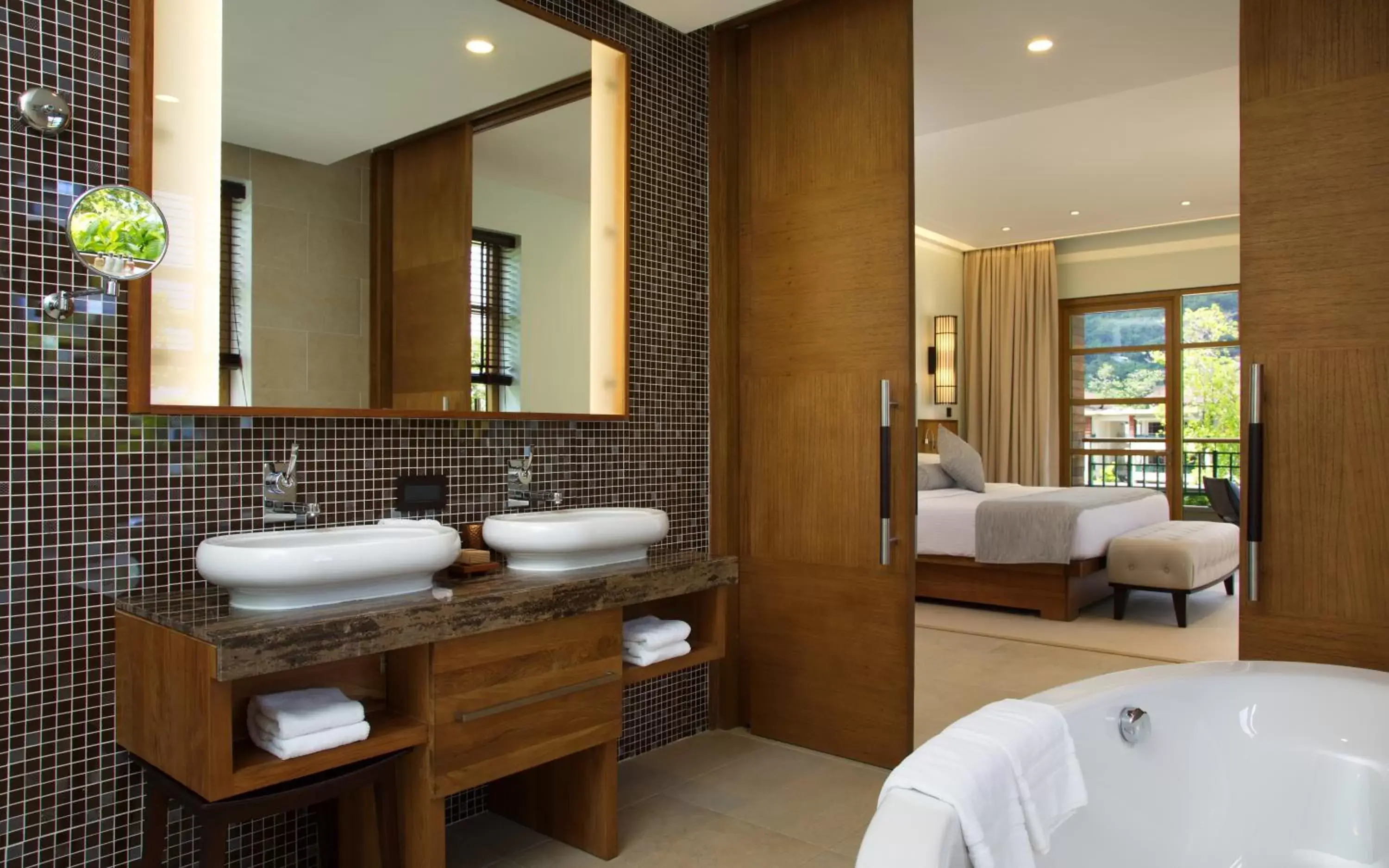 Shower, Bathroom in Savoy Seychelles Resort & Spa