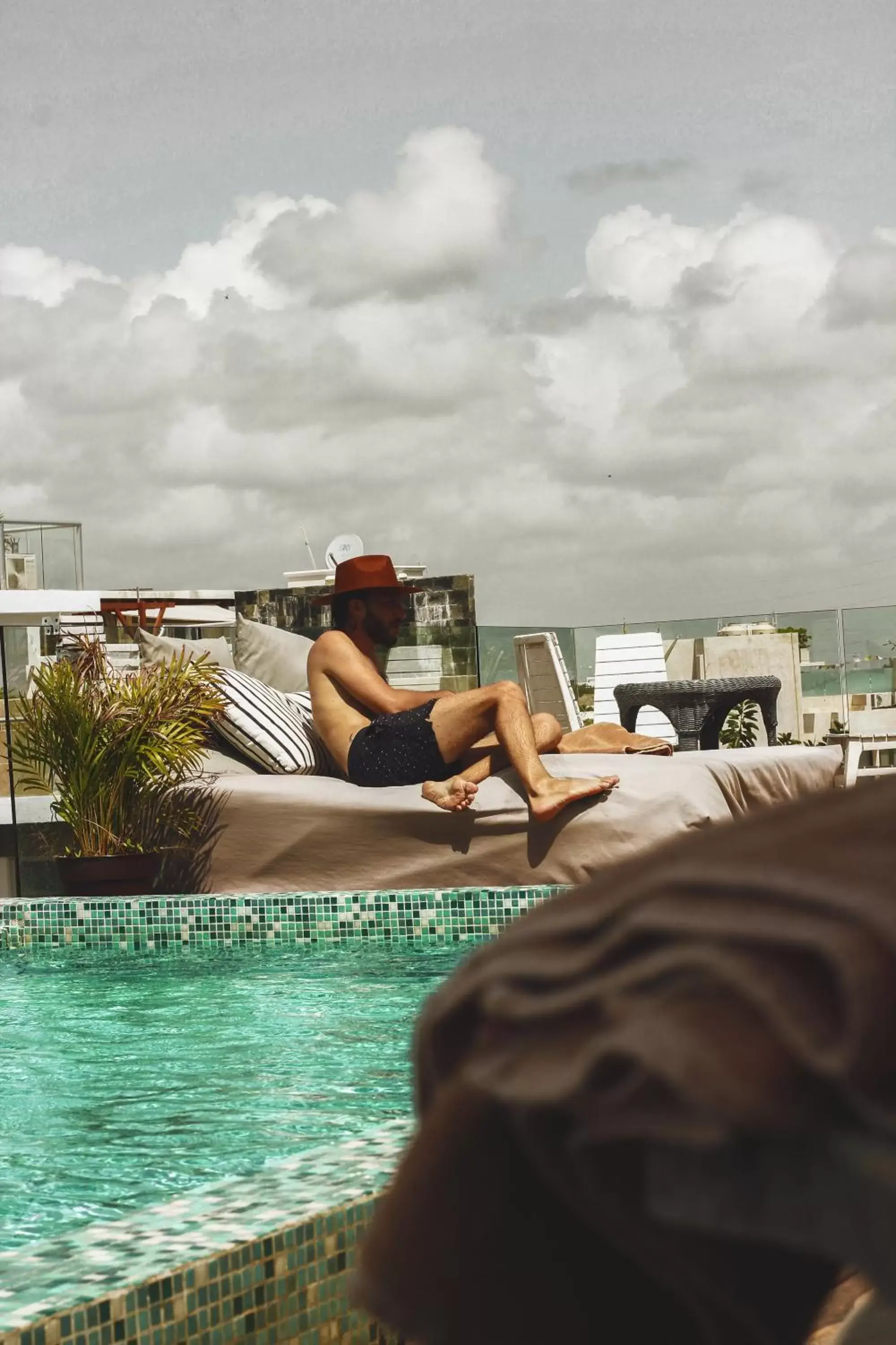 Pool view in Be Playa Hotel Boutique & Rooftop Bar - Adults Only Pool view in Be Playa Hotel Boutique & Rooftop Bar - Adults Only