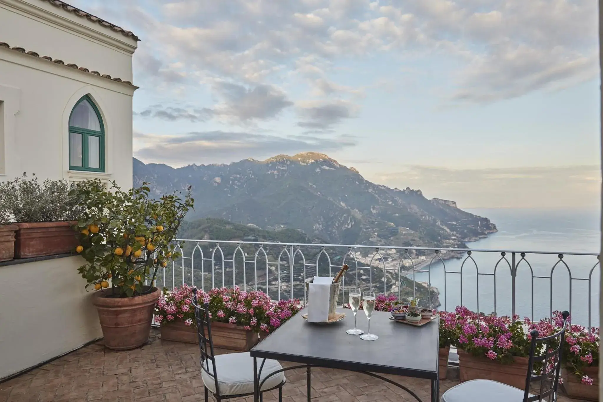 Balcony/Terrace, Mountain View in Caruso, A Belmond Hotel, Amalfi Coast