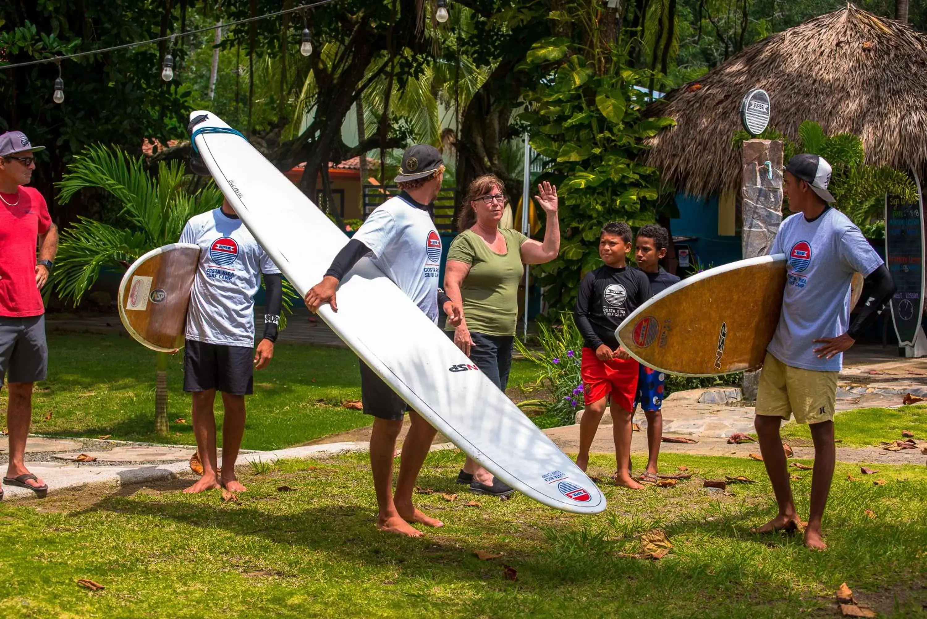 Beach in Costa Rica Surf Camp by SUPERbrand