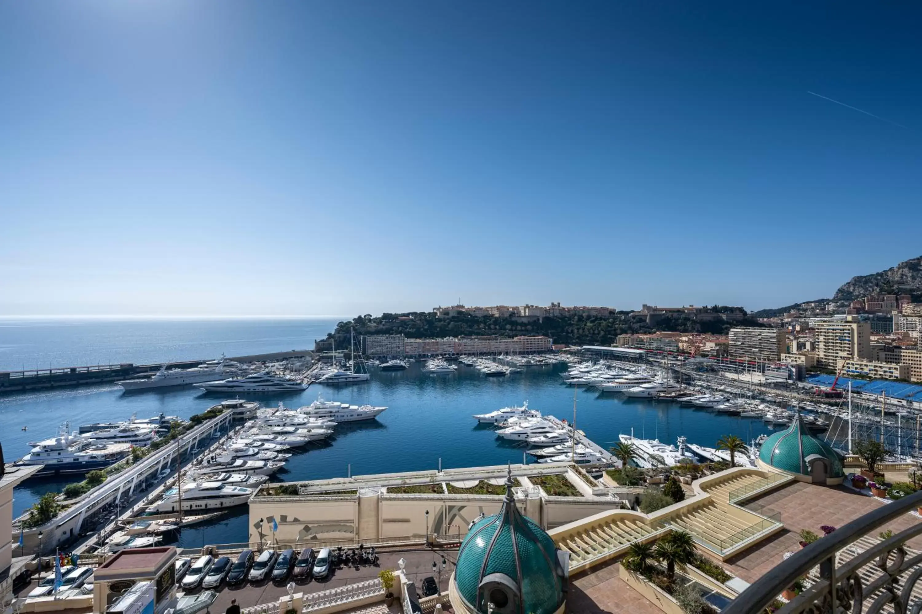 Sea view in Hôtel Hermitage Monte-Carlo