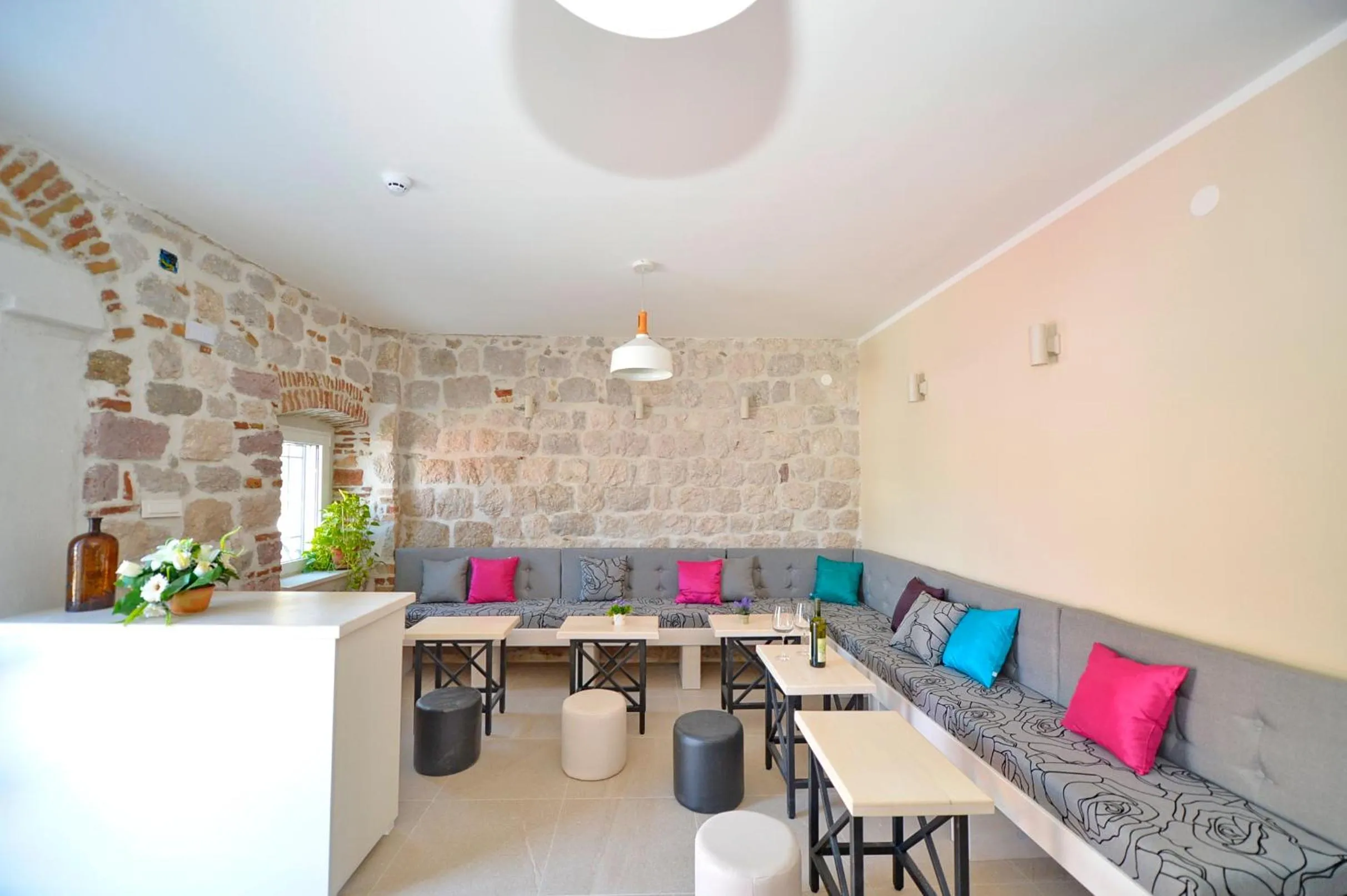 Lobby or reception in Hostel Pupa