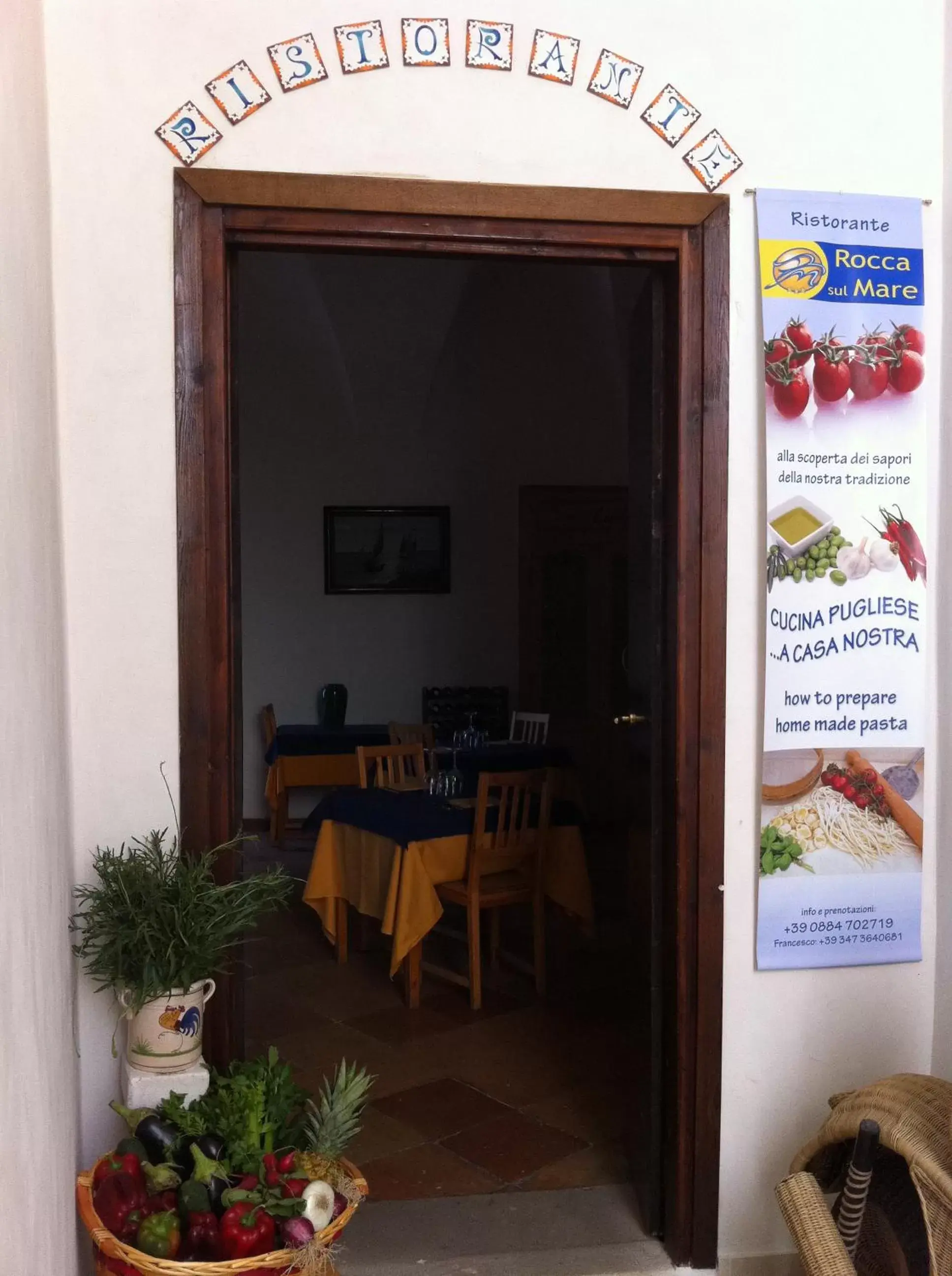 Restaurant/places to eat in Rocca Sul Mare Hotel