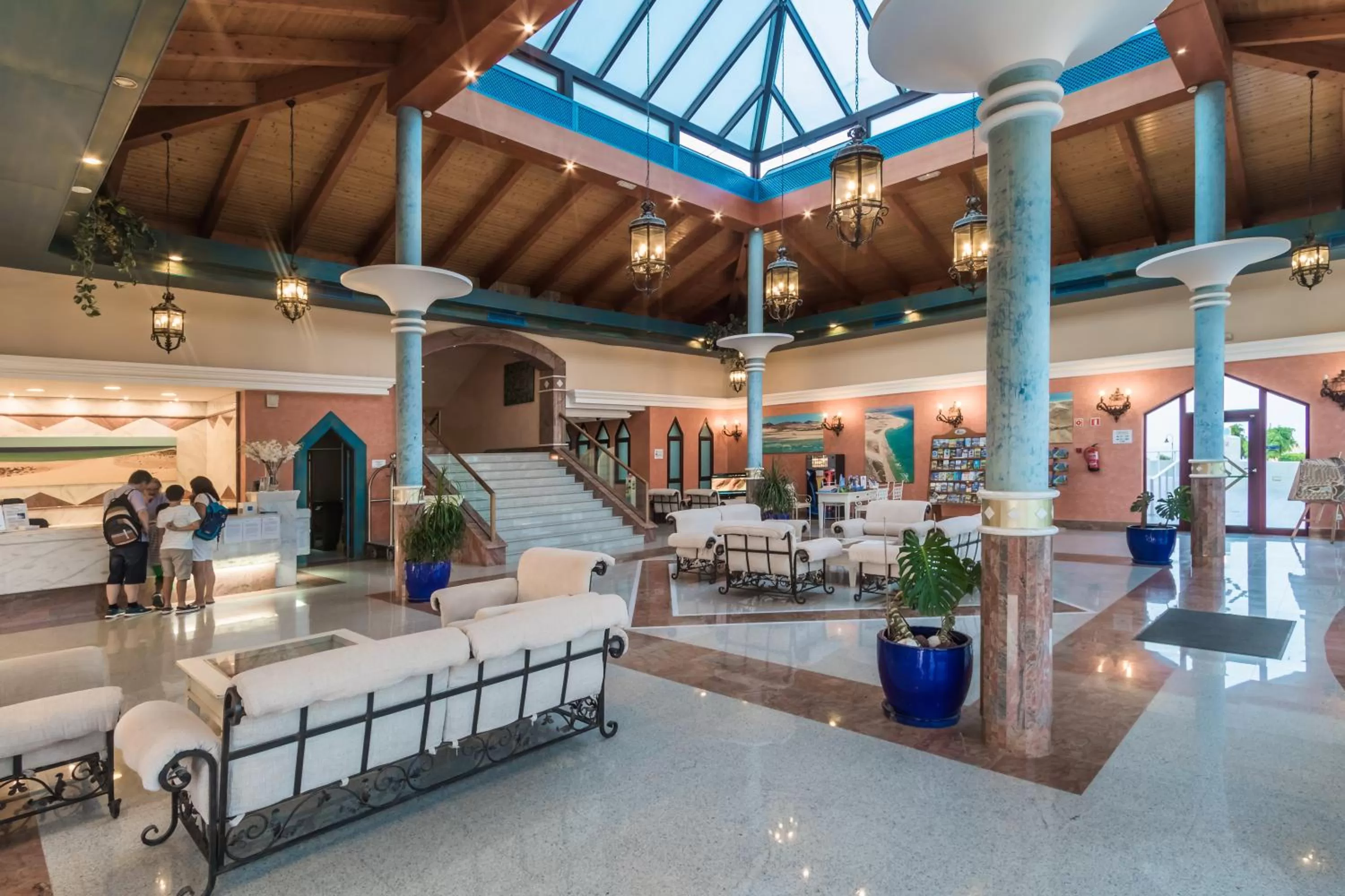 Lobby or reception in Hotel Esmeralda Maris by LIVVO