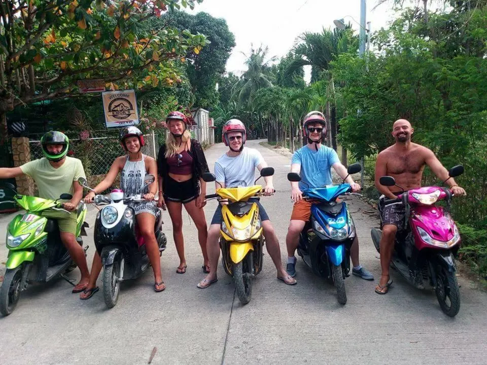 group of guests in Emoks Guest House