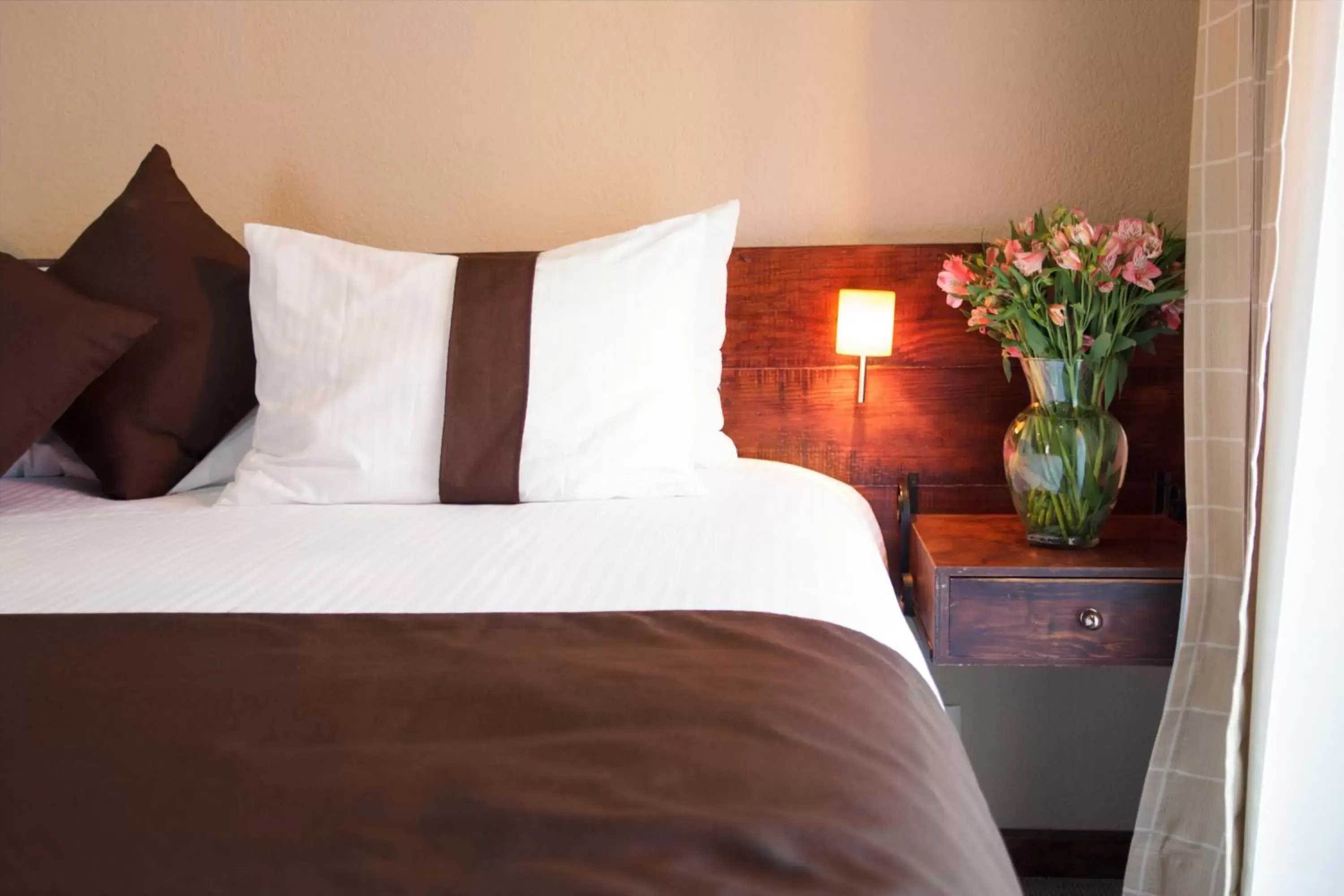 Decorative detail, Bed in Mision Catedral Morelia Decorative detail, Bed in Mision Catedral Morelia