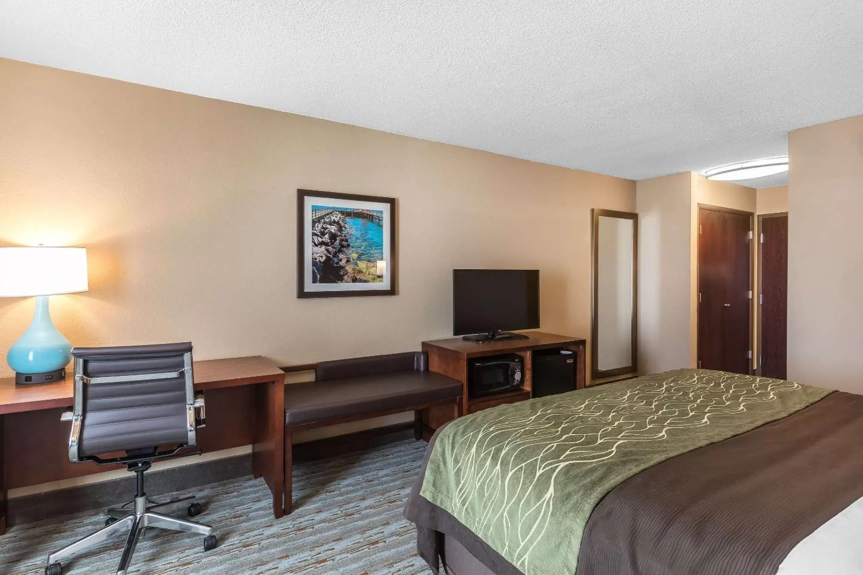 Photo of the whole room, TV/Entertainment Center in Comfort Inn Bay City - Riverfront