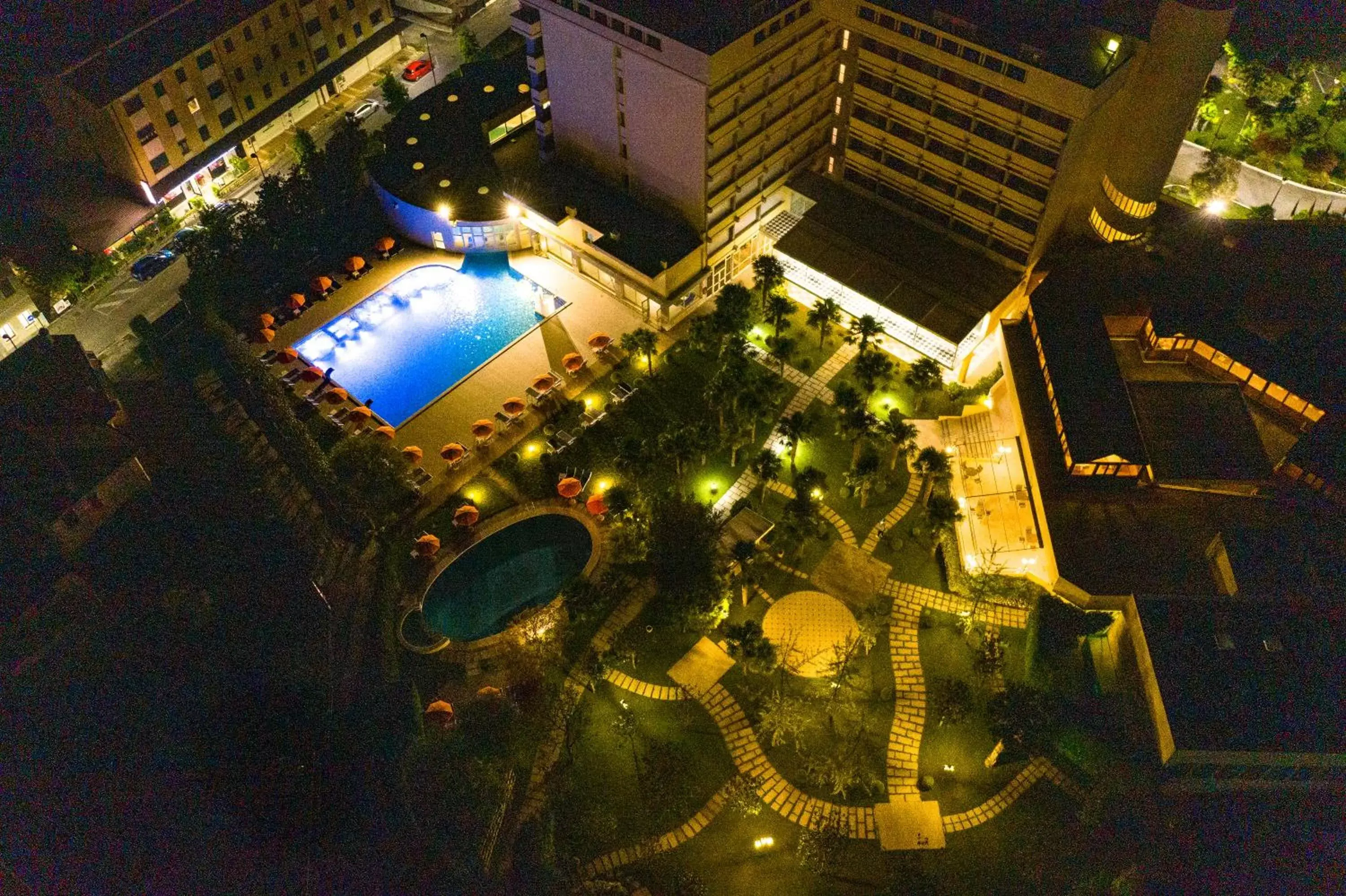 Bird's eye view, Bird's-eye View in Hotel Savoia Thermae & SPA