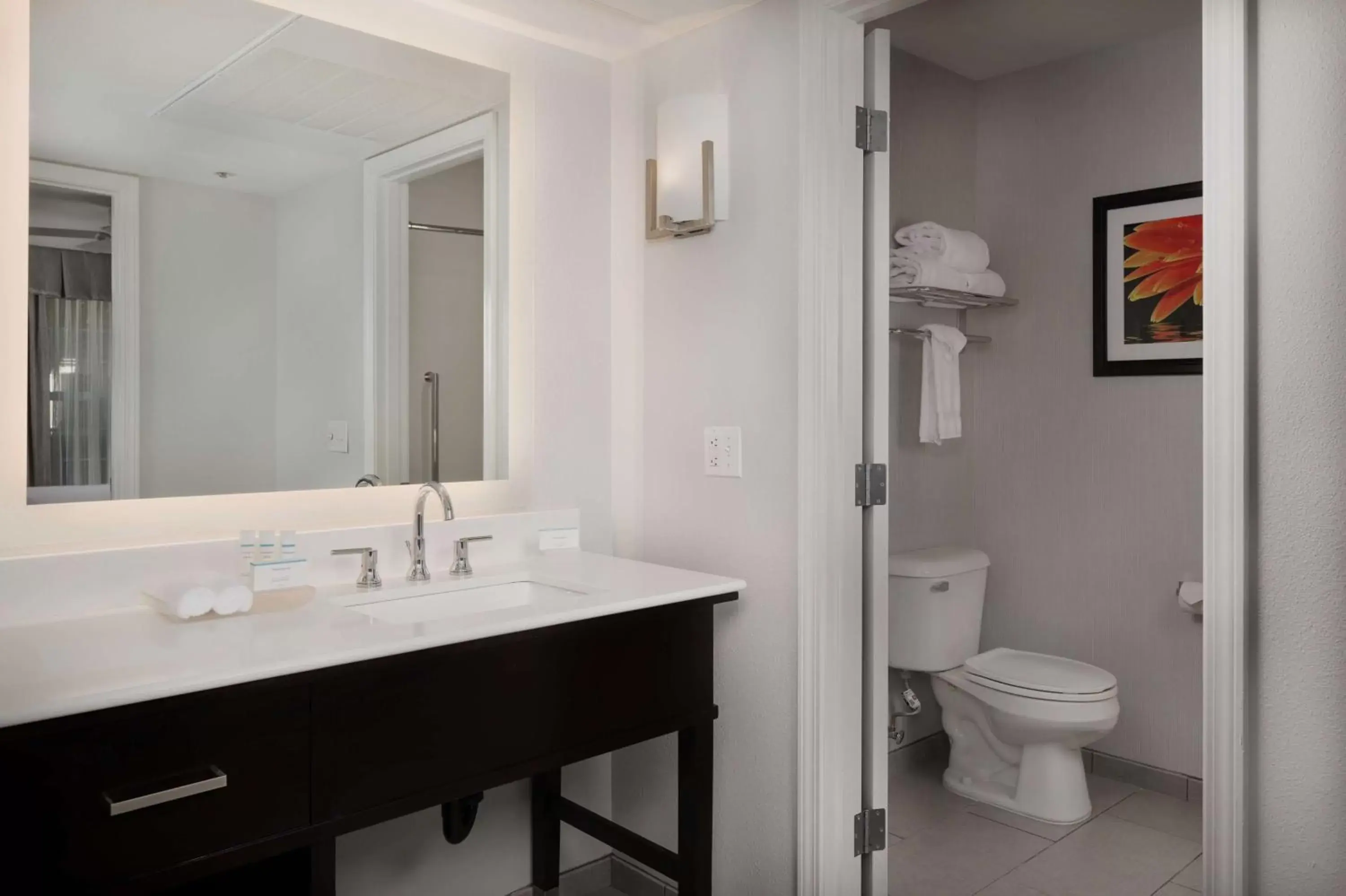 Bathroom in Homewood Suites by Hilton Vancouver / Portland