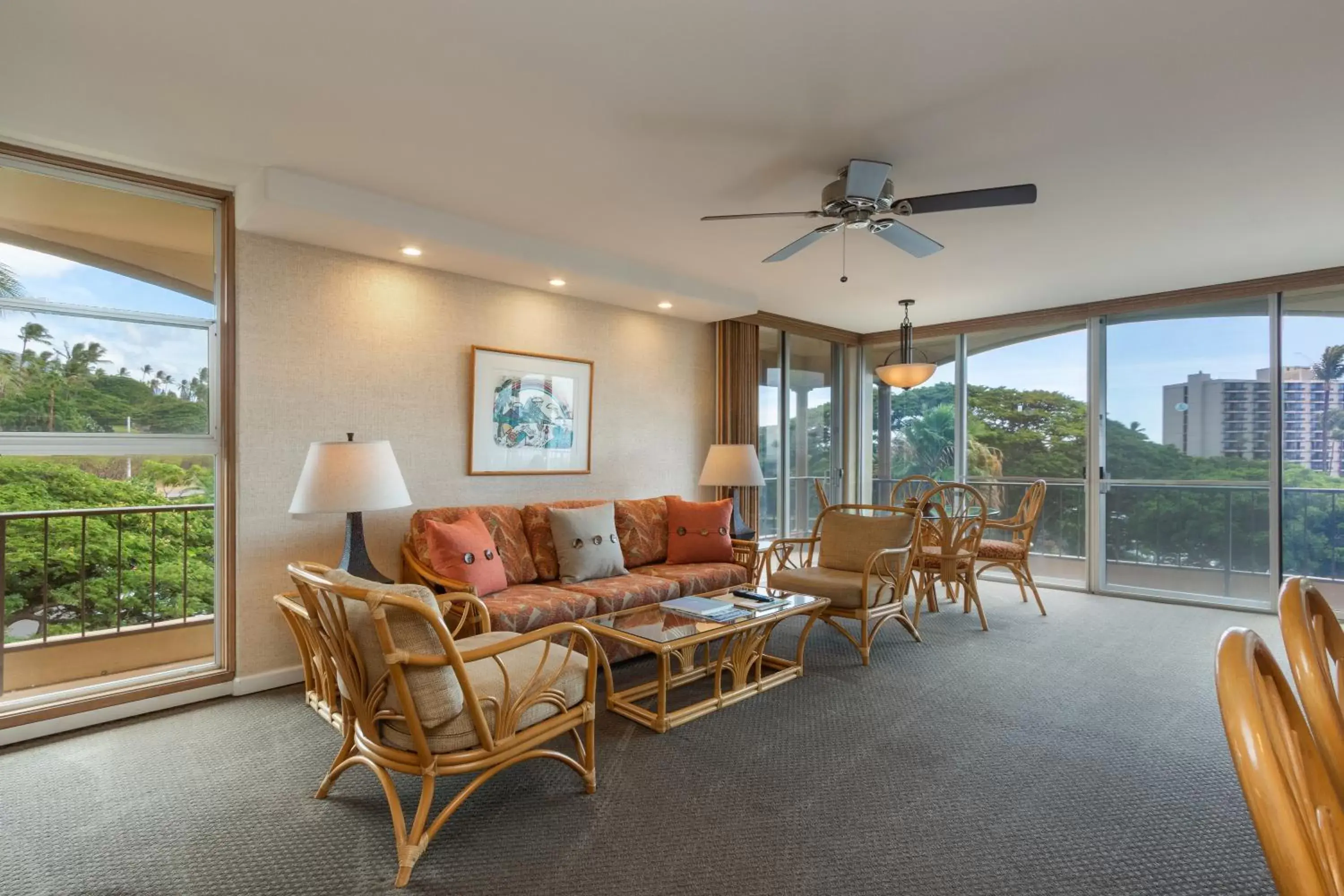 Living room, Seating Area in Aston Maui Kaanapali Villas