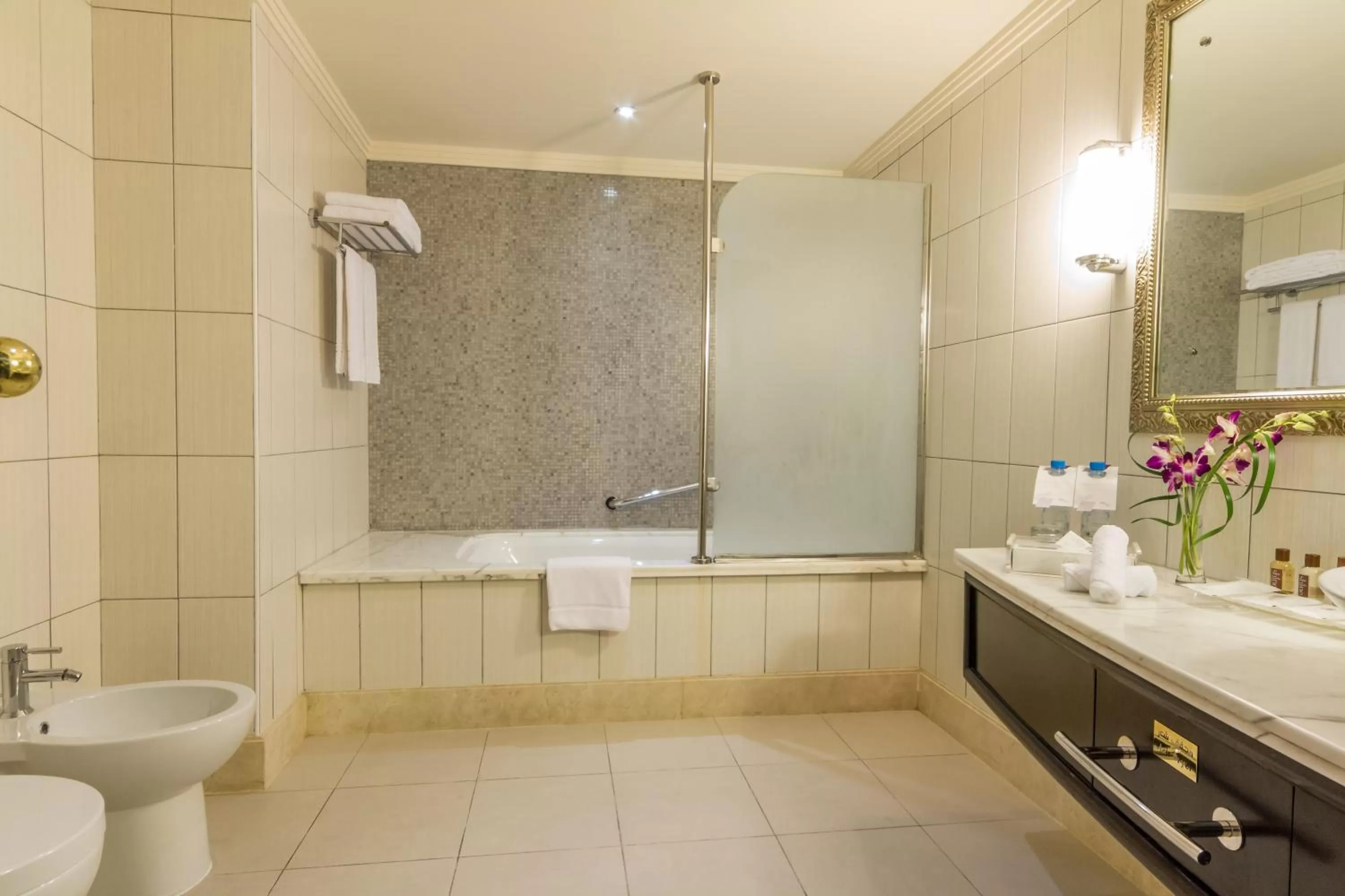 Shower, Bathroom in Grand Excelsior Hotel Deira