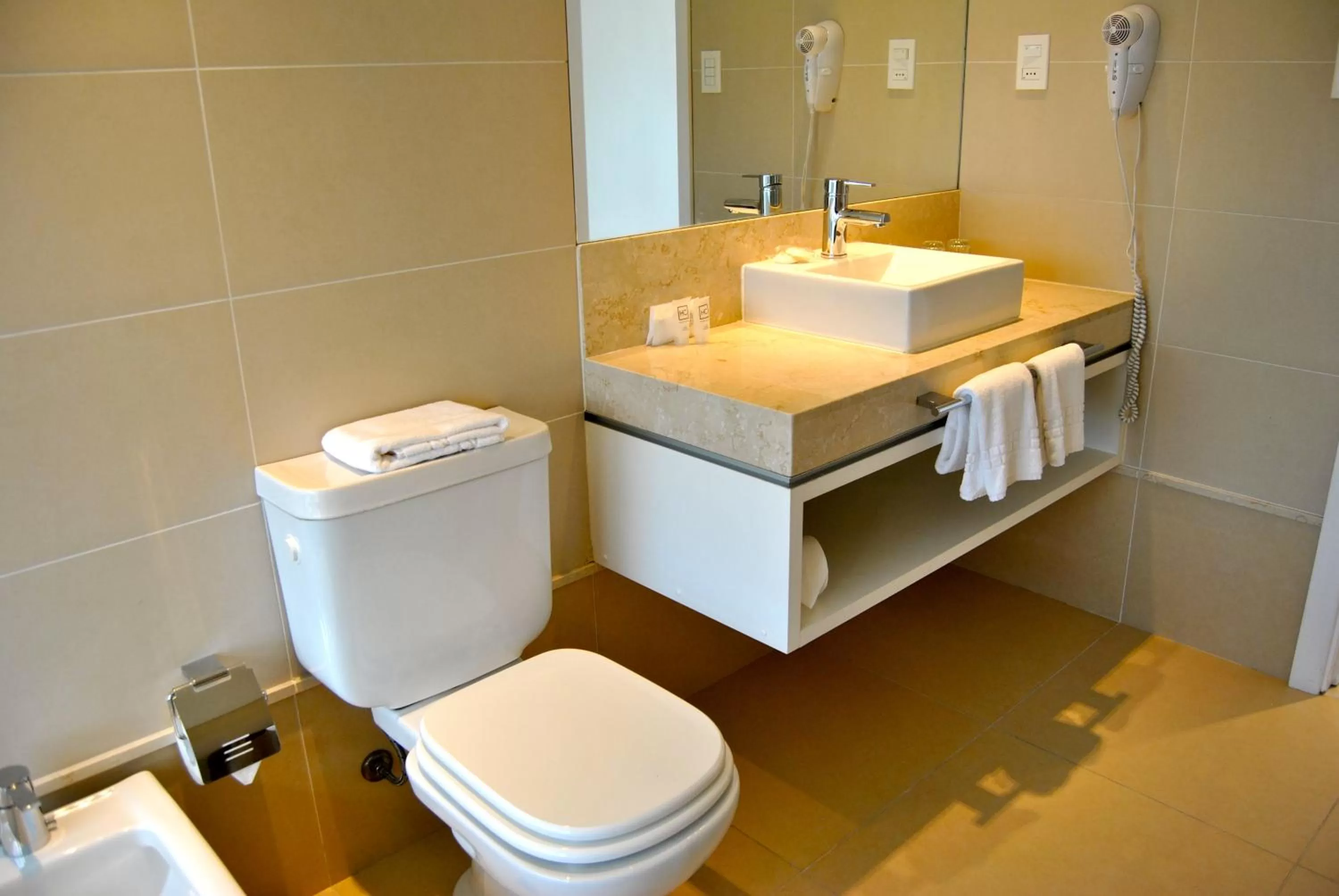 Bathroom in Hotel Castilla