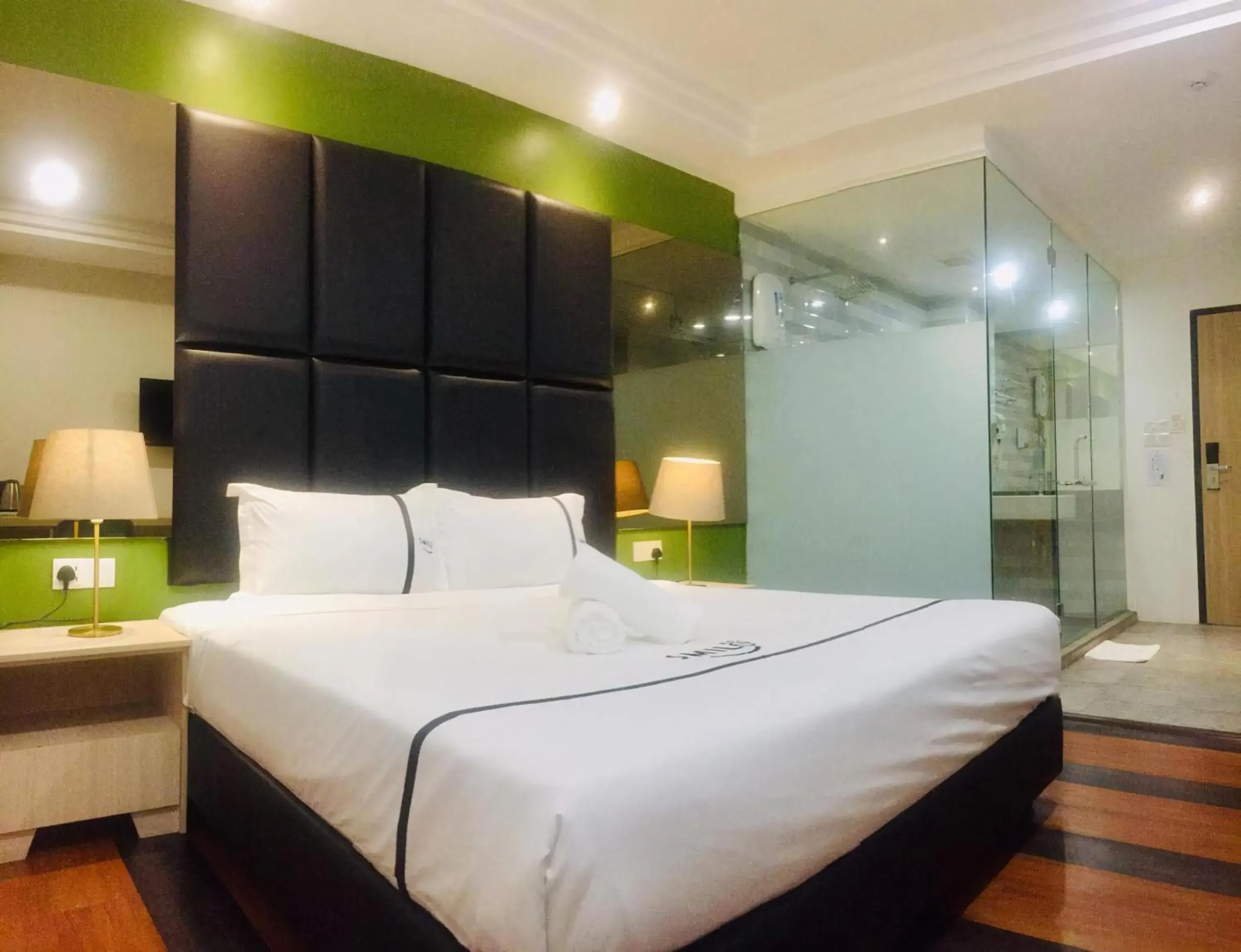 Bed in Seeds Hotel Ampang Point