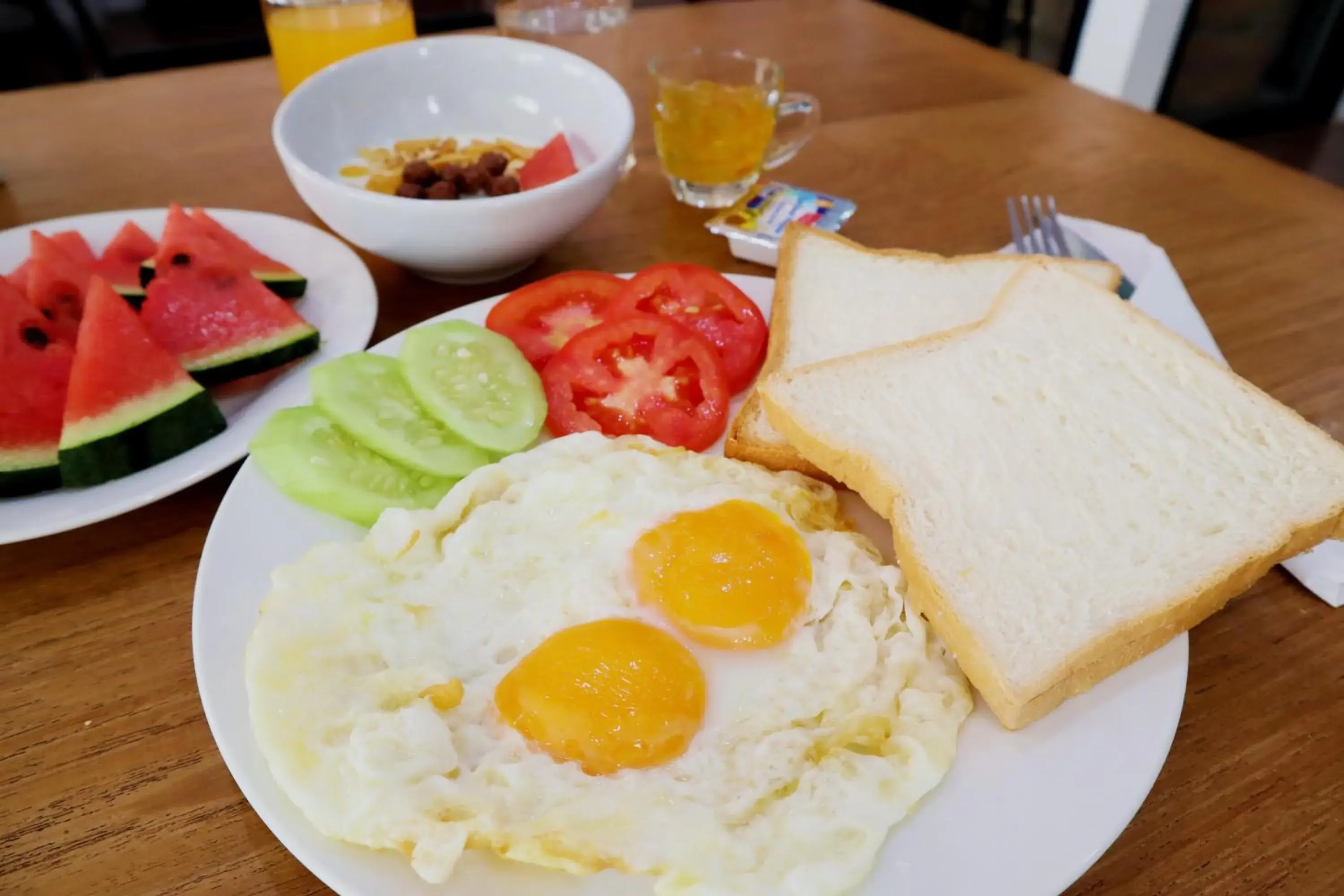 Breakfast, Food in B House Chiang Mai Thailand