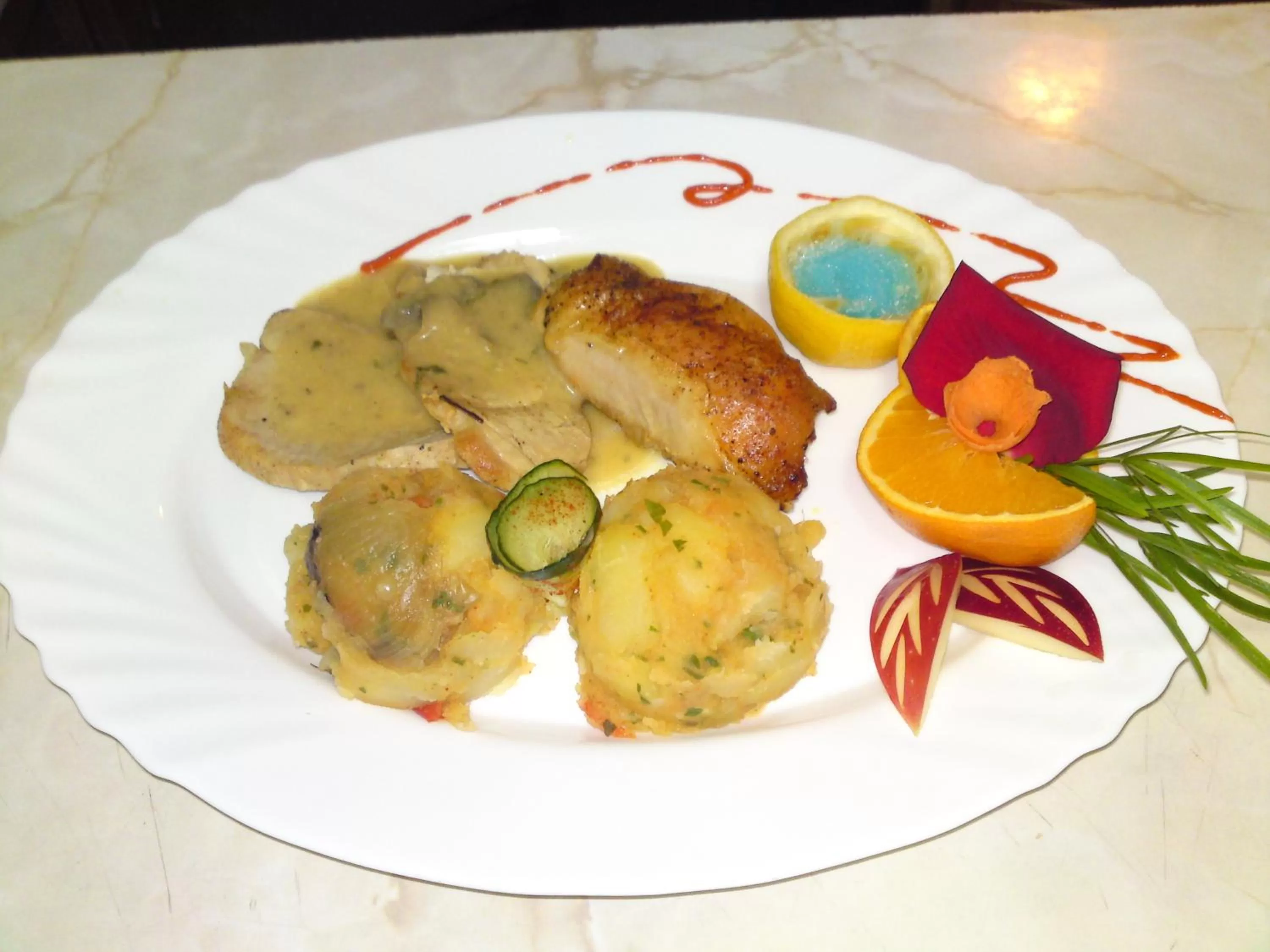 Food and drinks in Hotel Iris