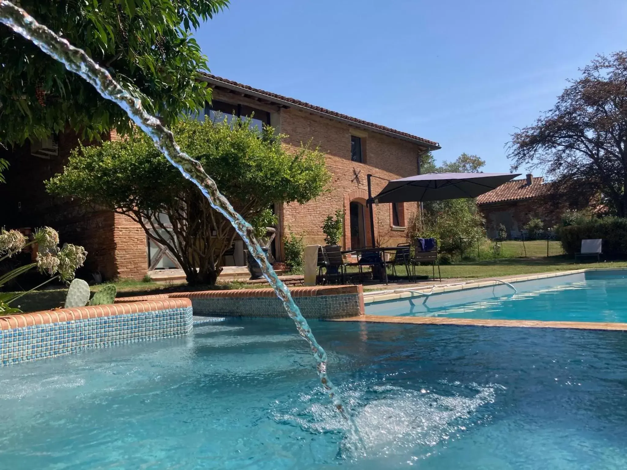 Swimming Pool in Manoir du Bouyssou