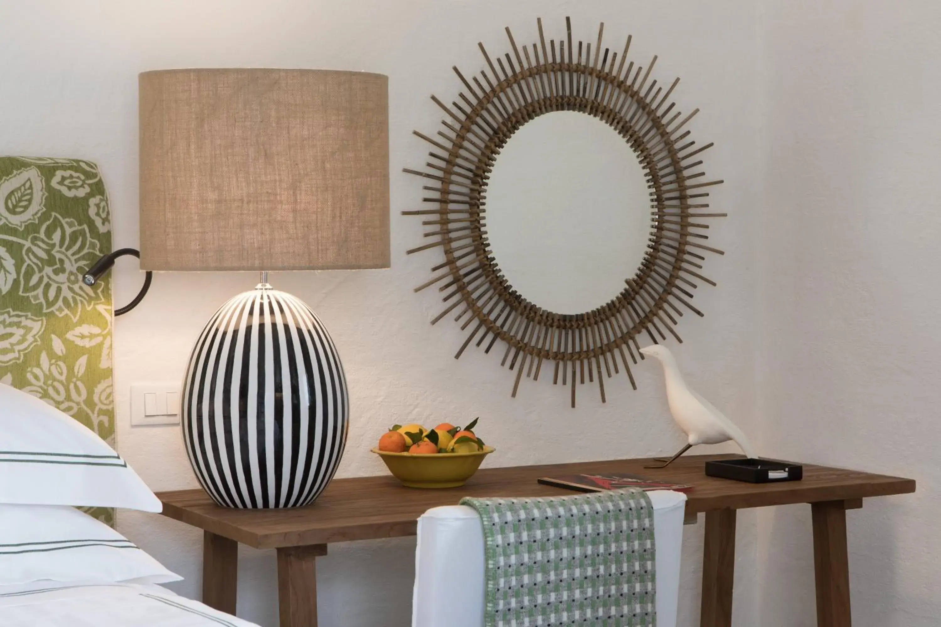 Seating area, Bed in Rocco Forte Masseria Torre Maizza Seating area, Bed in Rocco Forte Masseria Torre Maizza