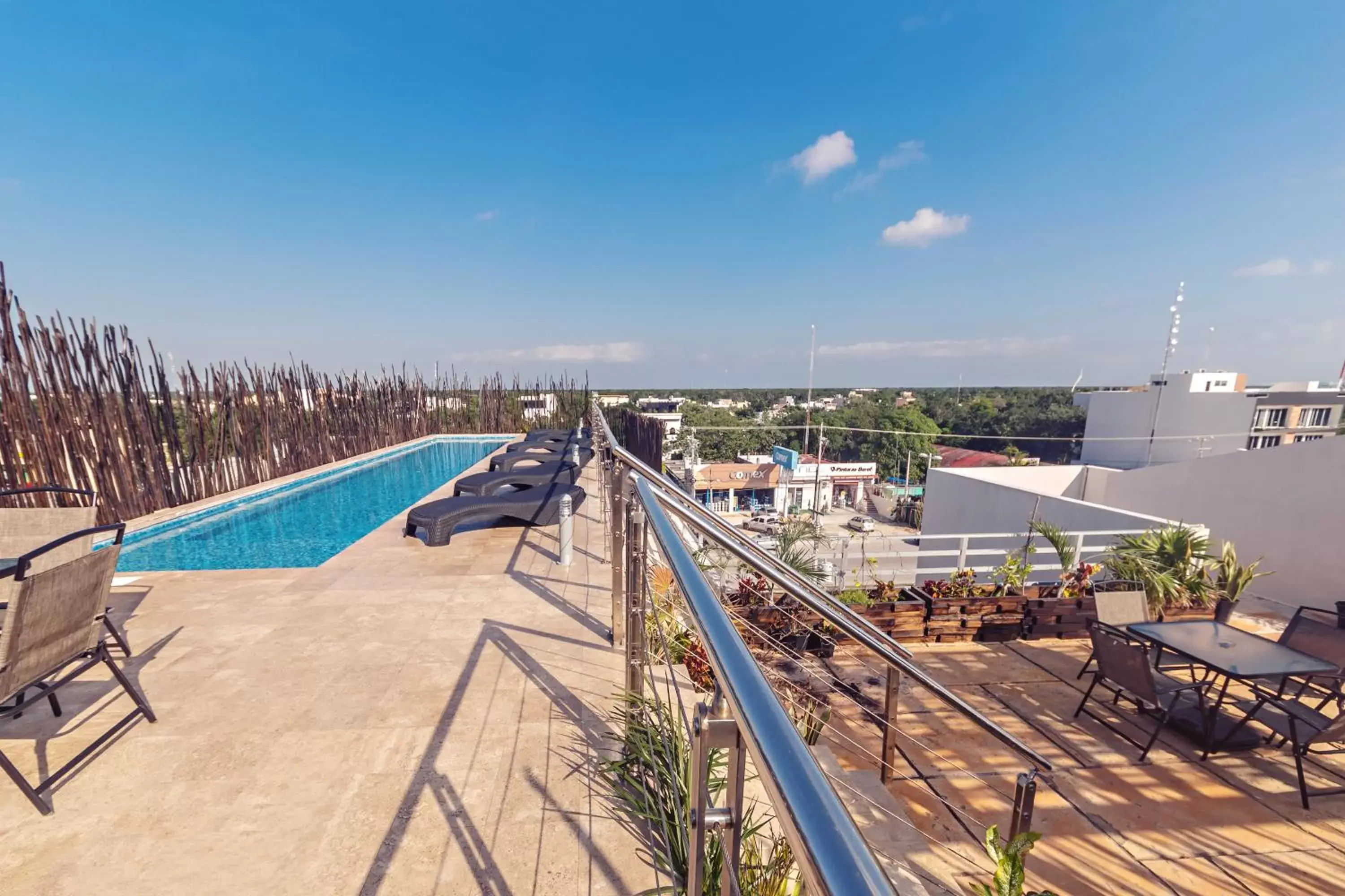 Balcony/Terrace, Pool View in Hotel CARPE DIEM Tulum by Nah Hotels