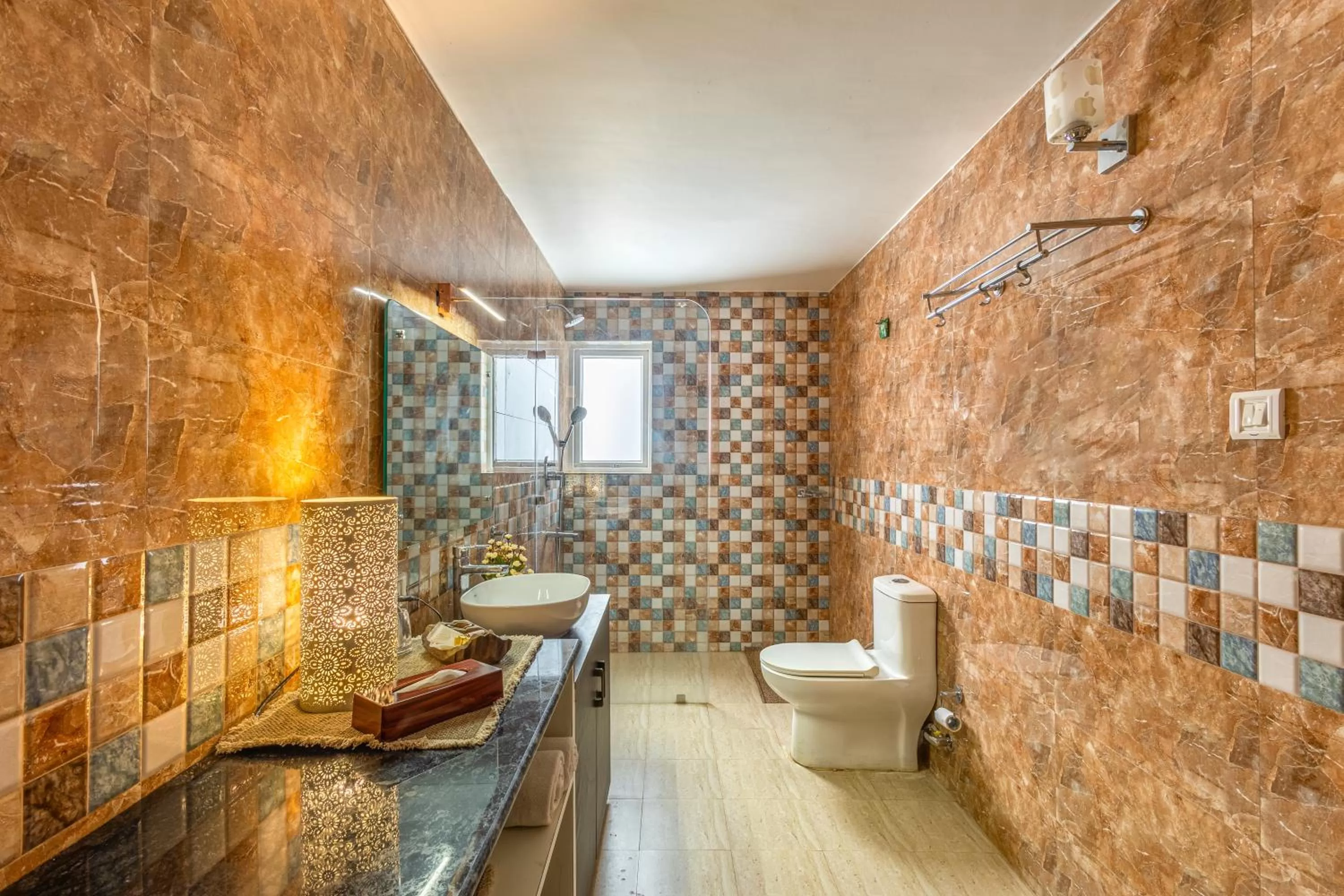 Bathroom in Neer Ganga Resorts