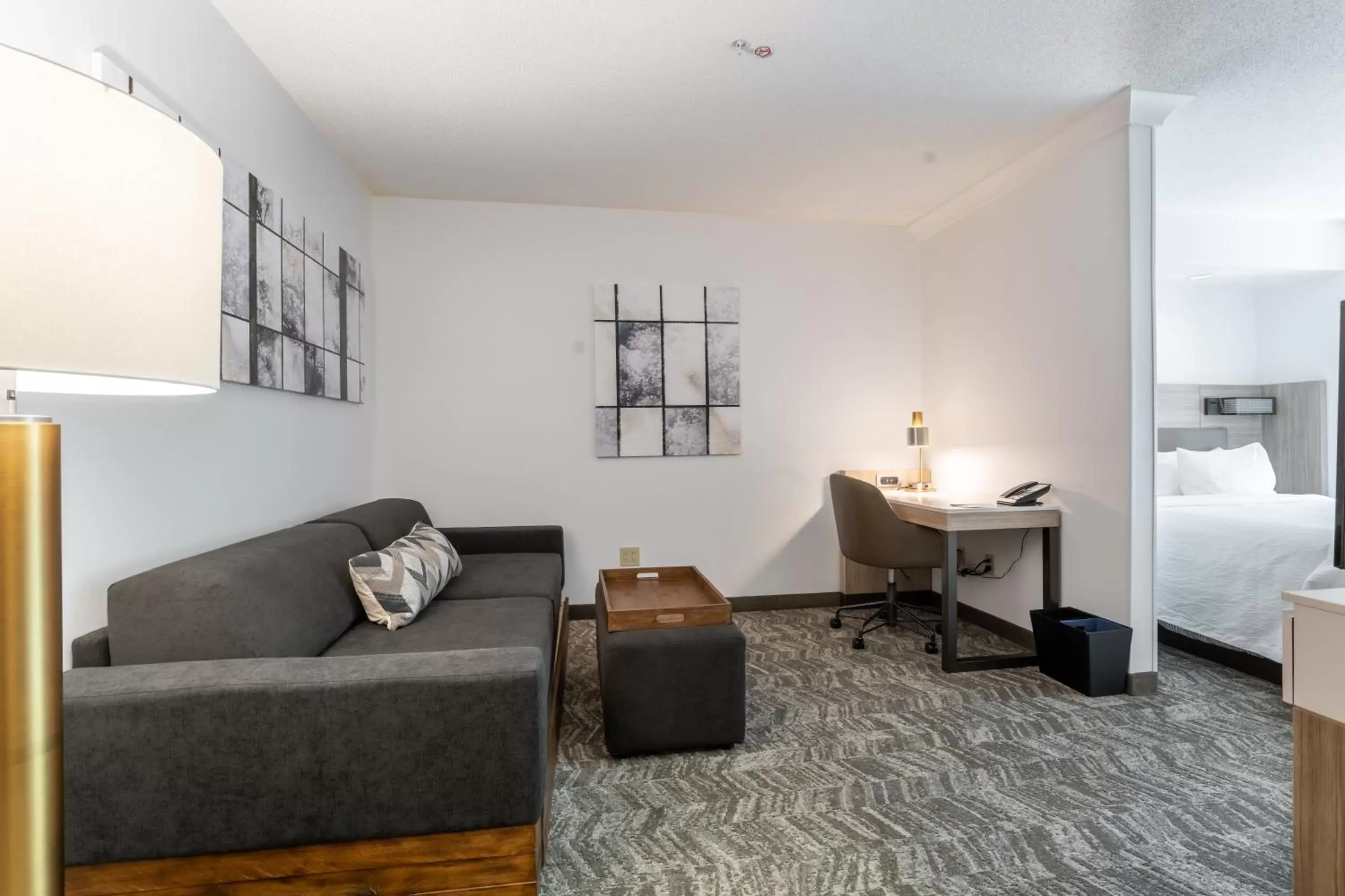 Photo of the whole room, Seating Area in SpringHill Suites Gainesville