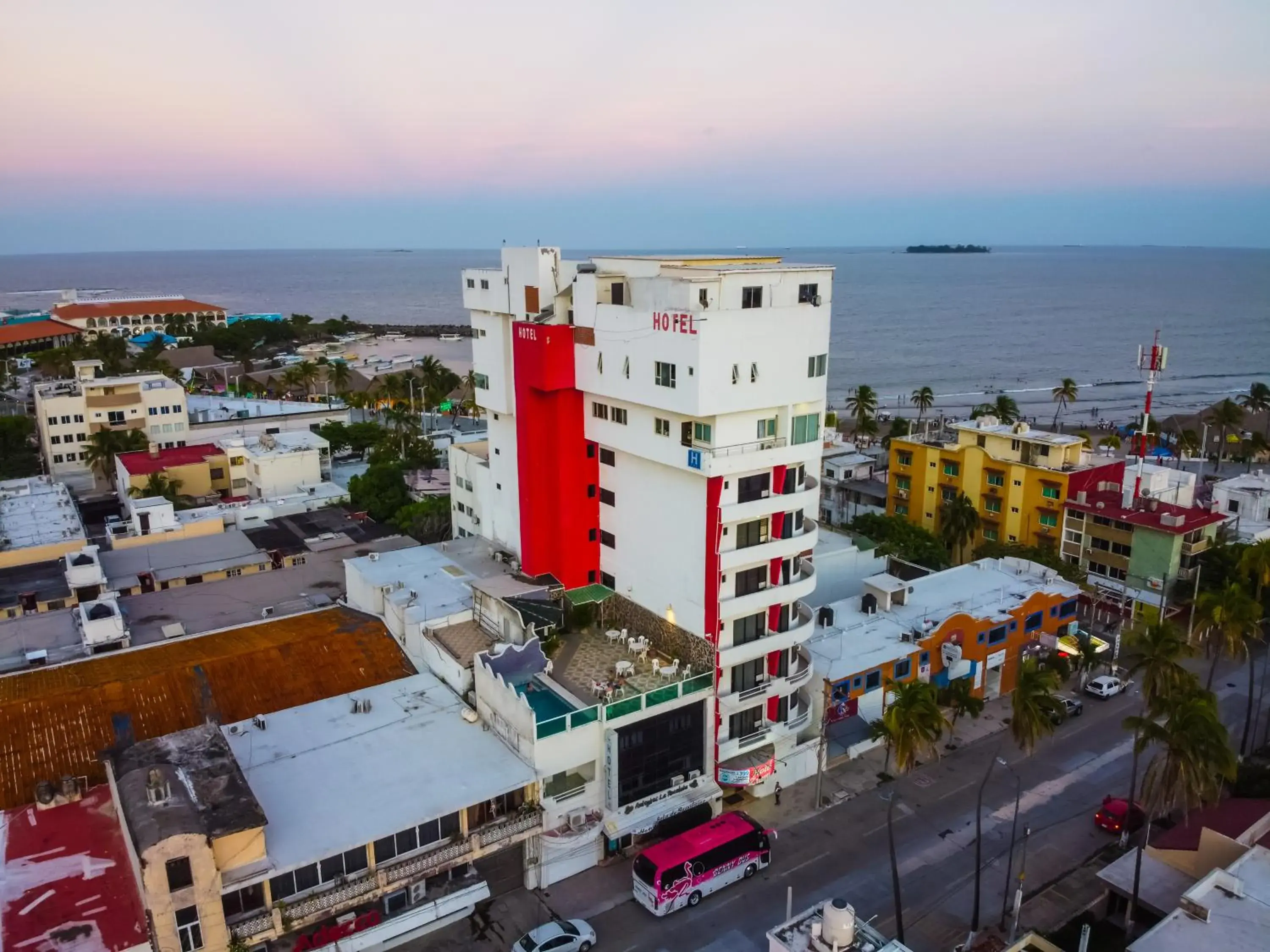 Bird's eye view in Hotel Ziami