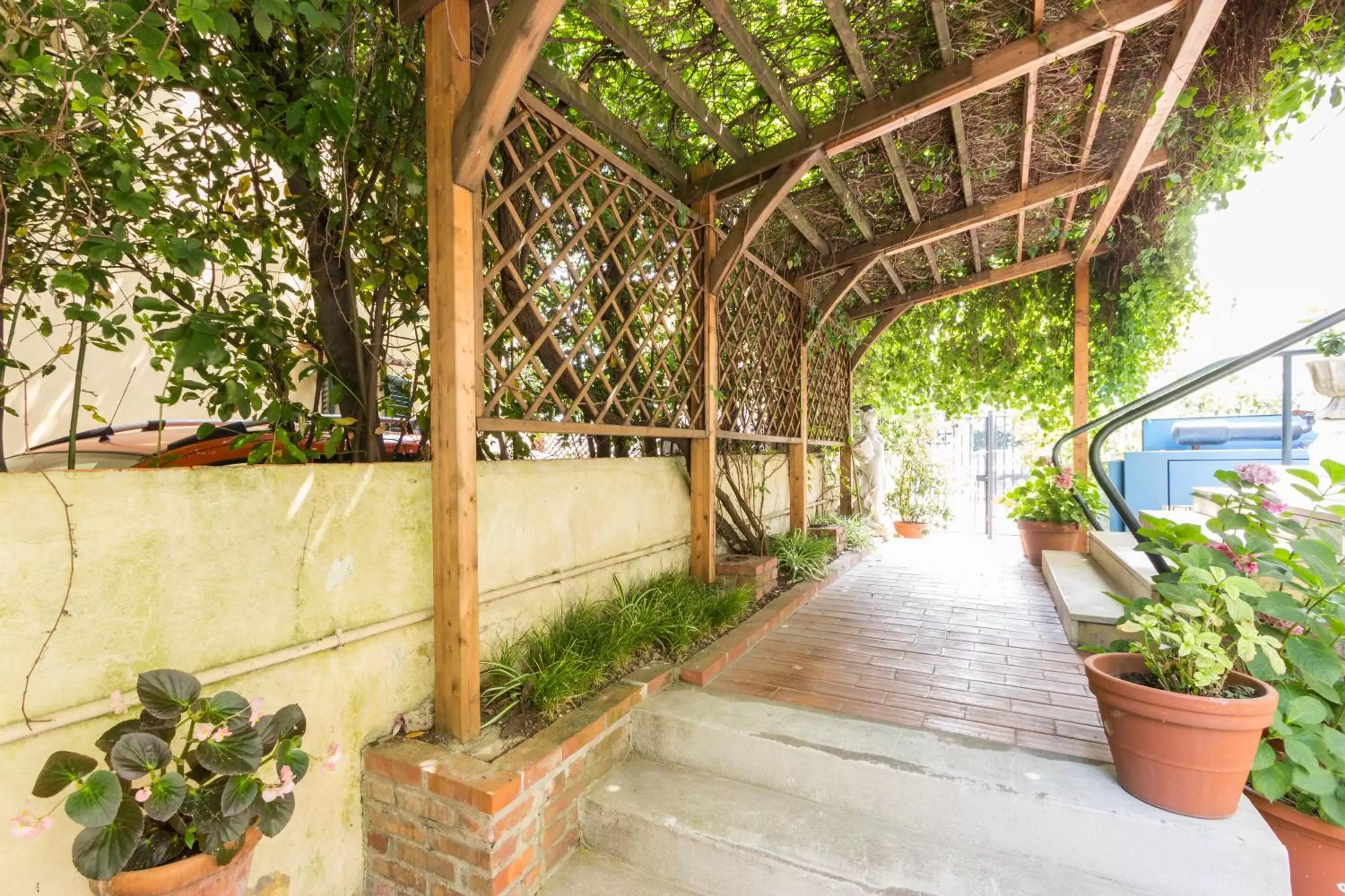 Garden, Patio/Outdoor Area in Hotel Roma