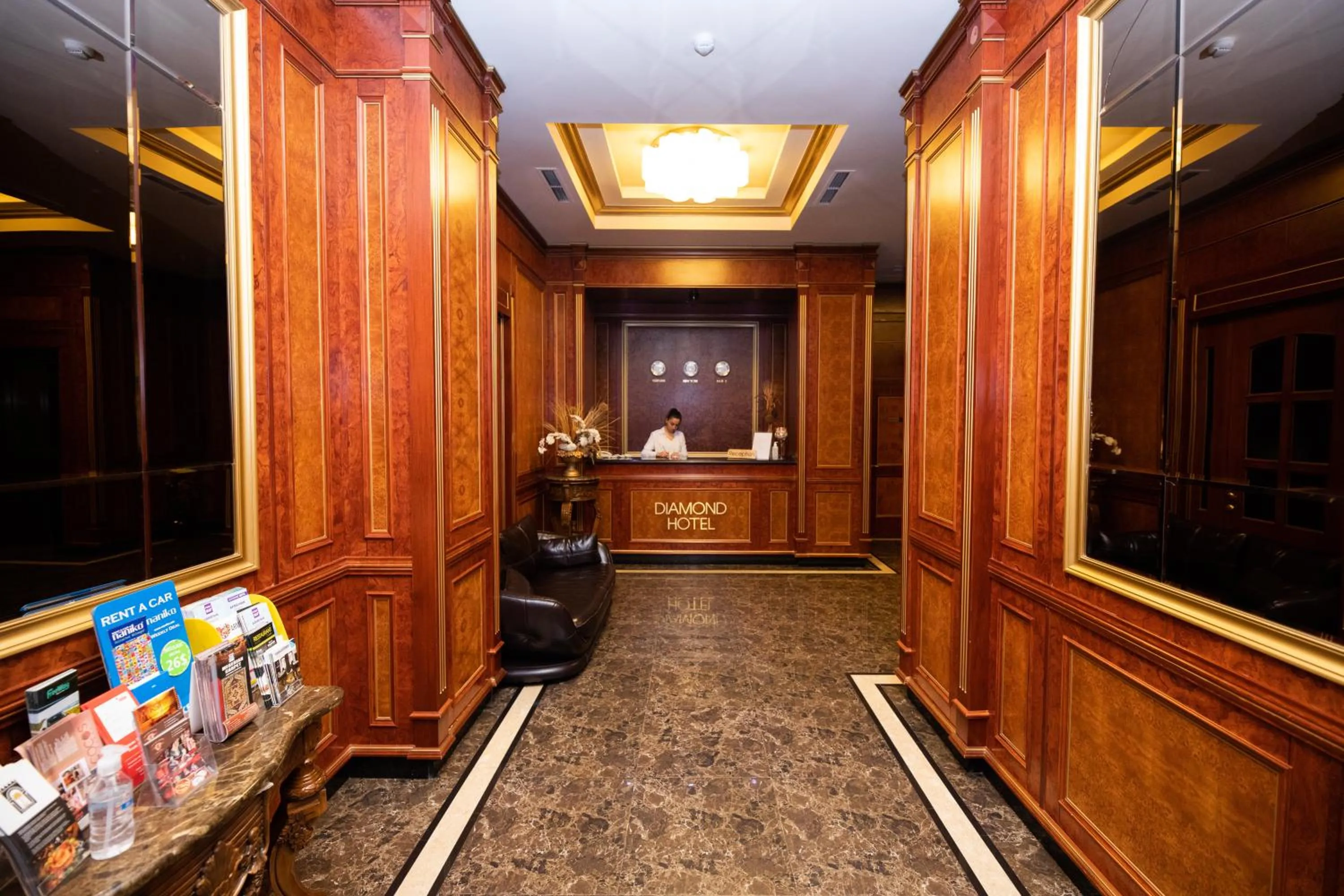 Lobby or reception in Diamond Hotel Yerevan