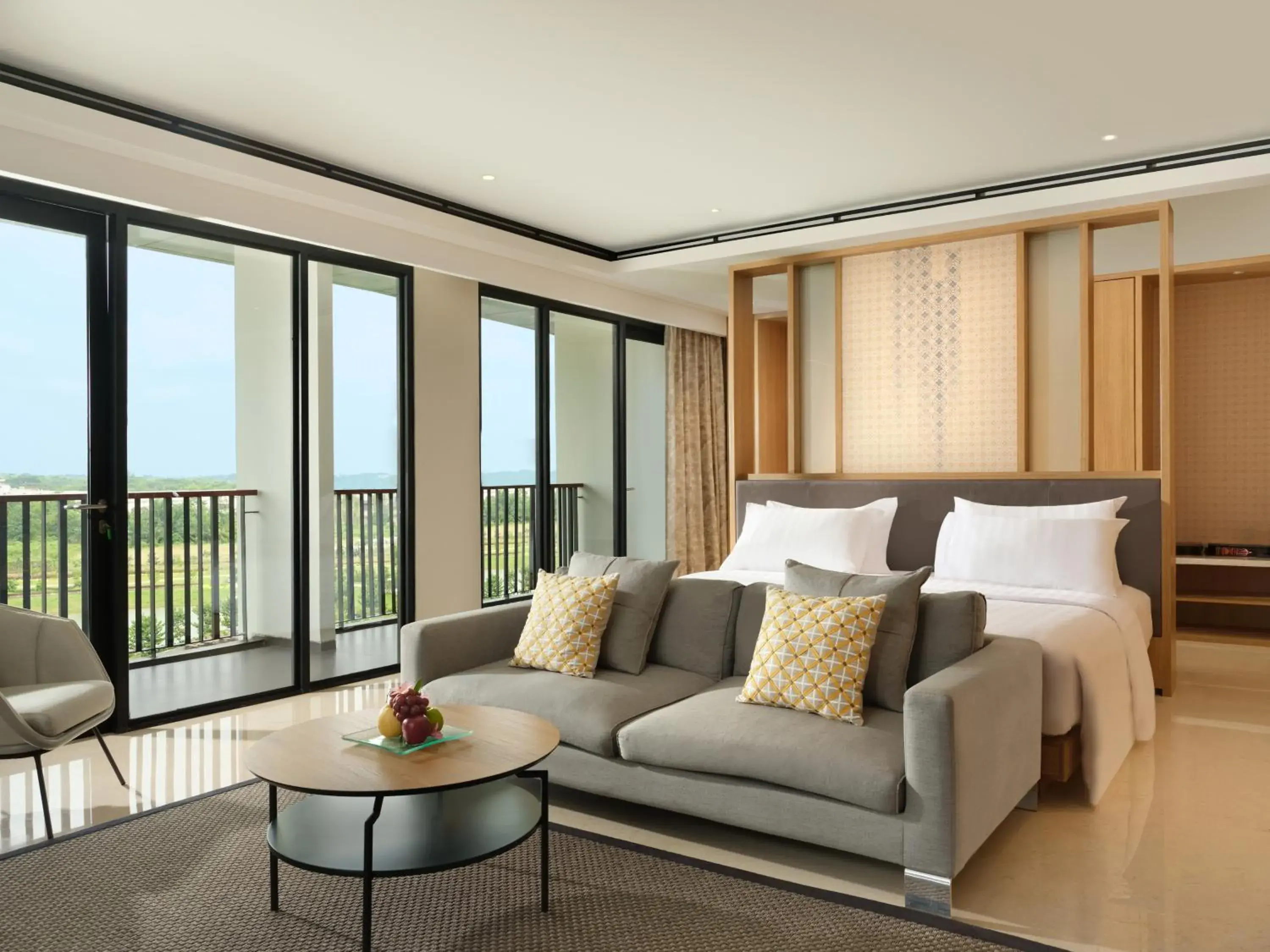 Bedroom, Seating Area in Hotel Santika Premiere Bandara Palembang