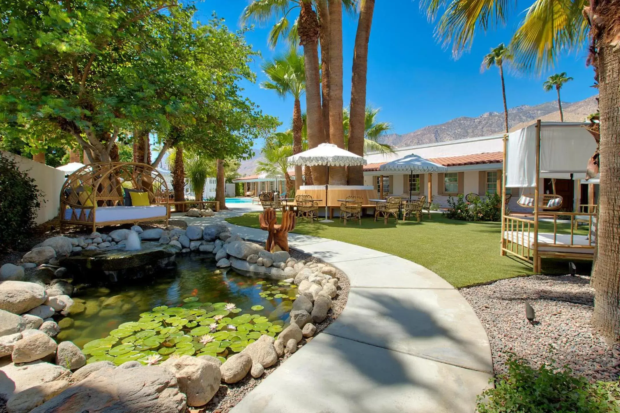 Garden in Dive Palm Springs