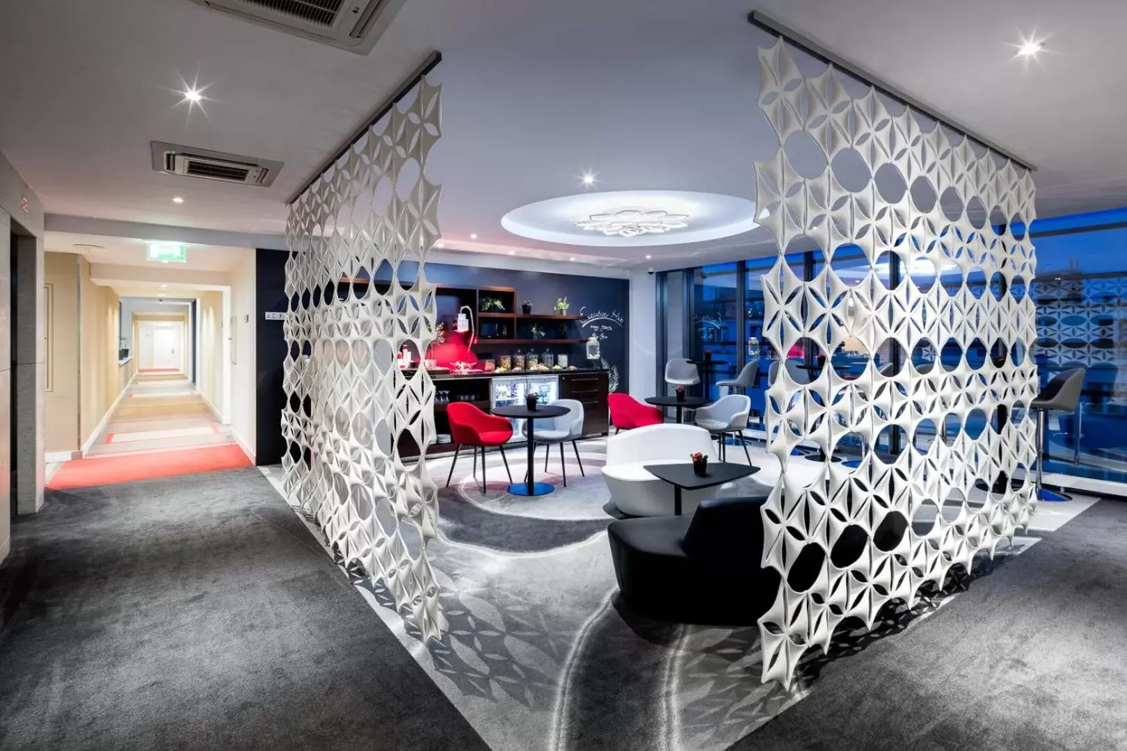 Lounge or bar in Vienna House by Wyndham Andel's Prague Lounge or bar in Vienna House by Wyndham Andel's Prague