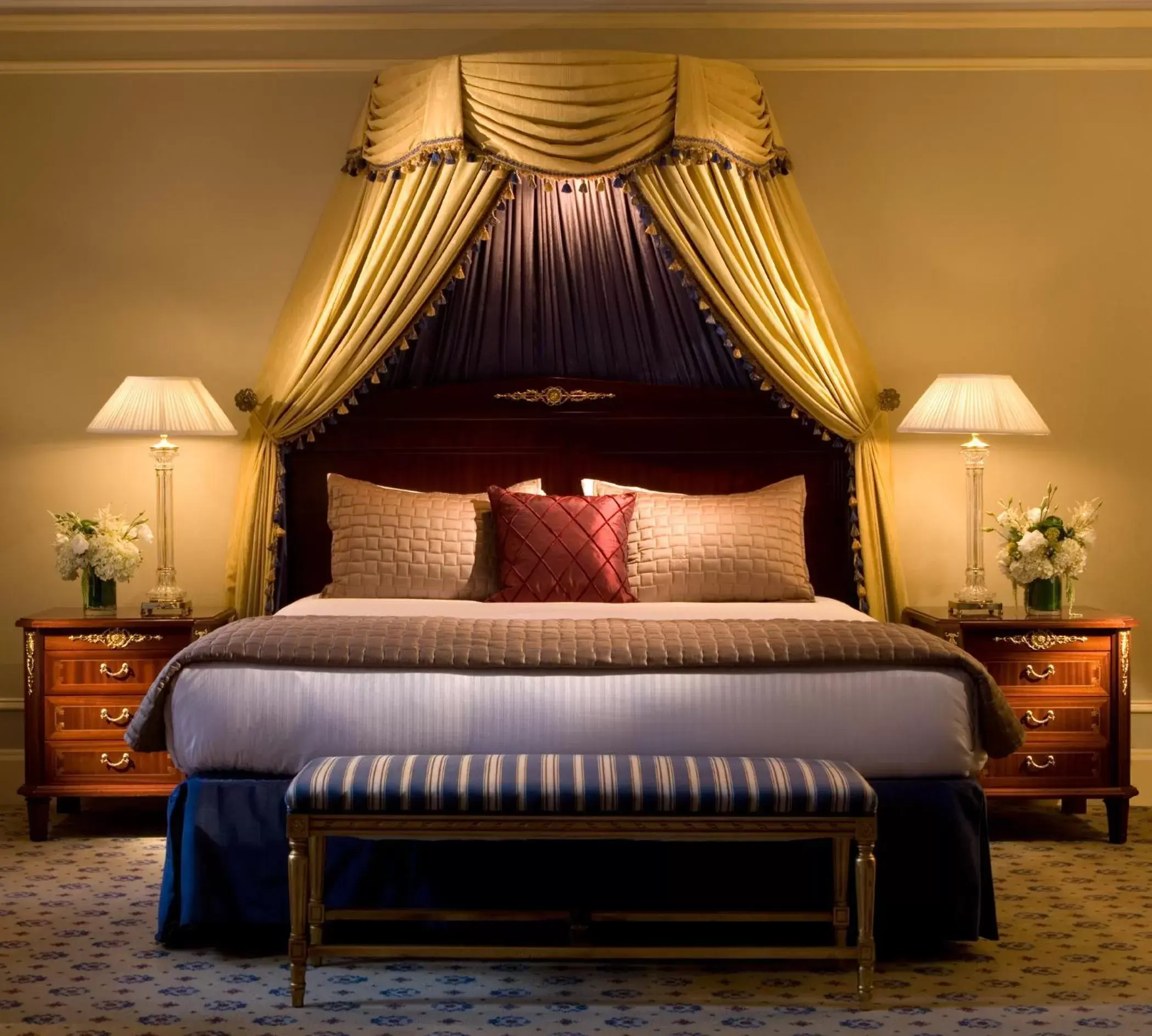 Bed in The Biltmore Los Angeles