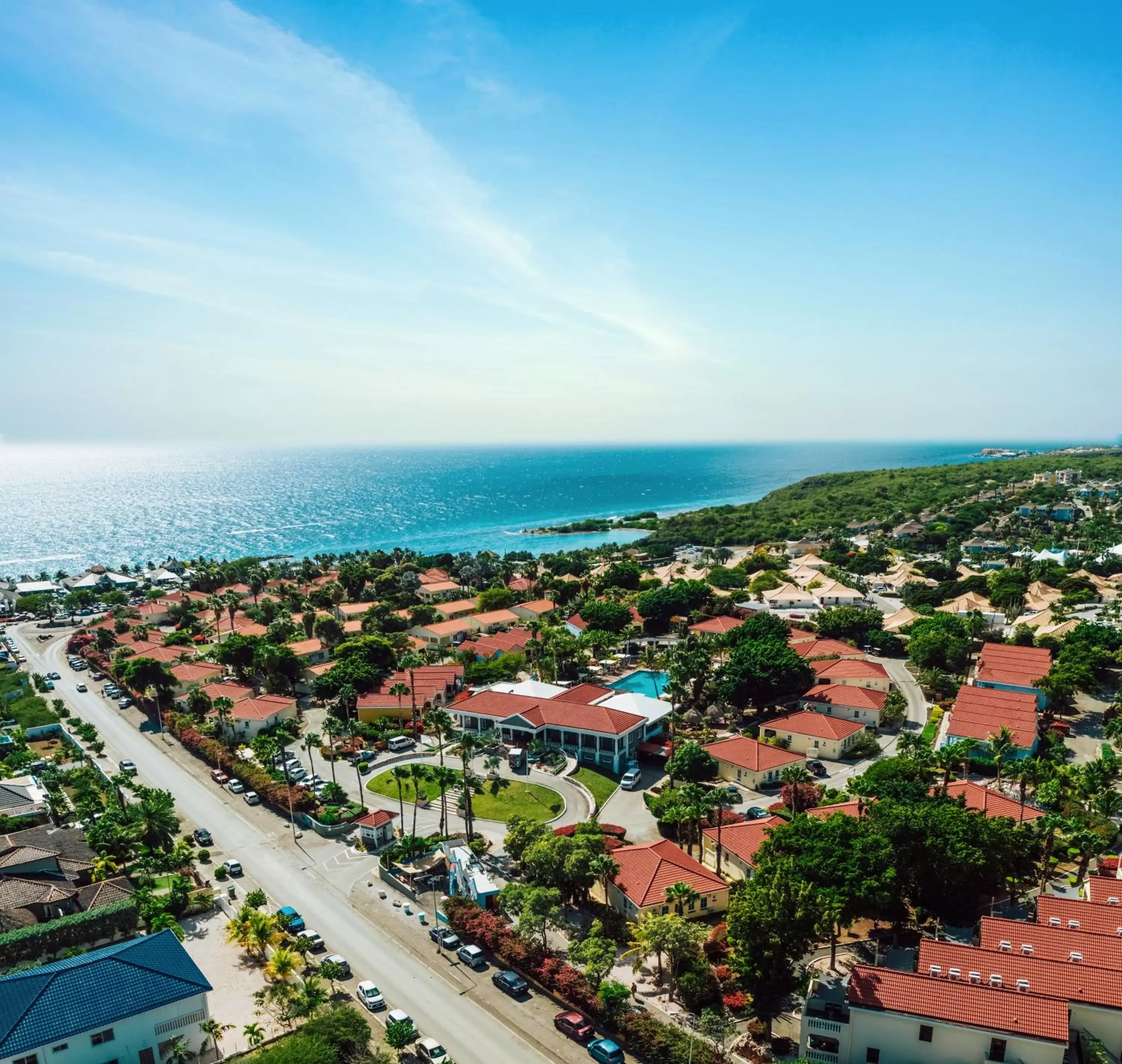 Bird's eye view, Bird's-eye View in Livingstone Jan Thiel Resort