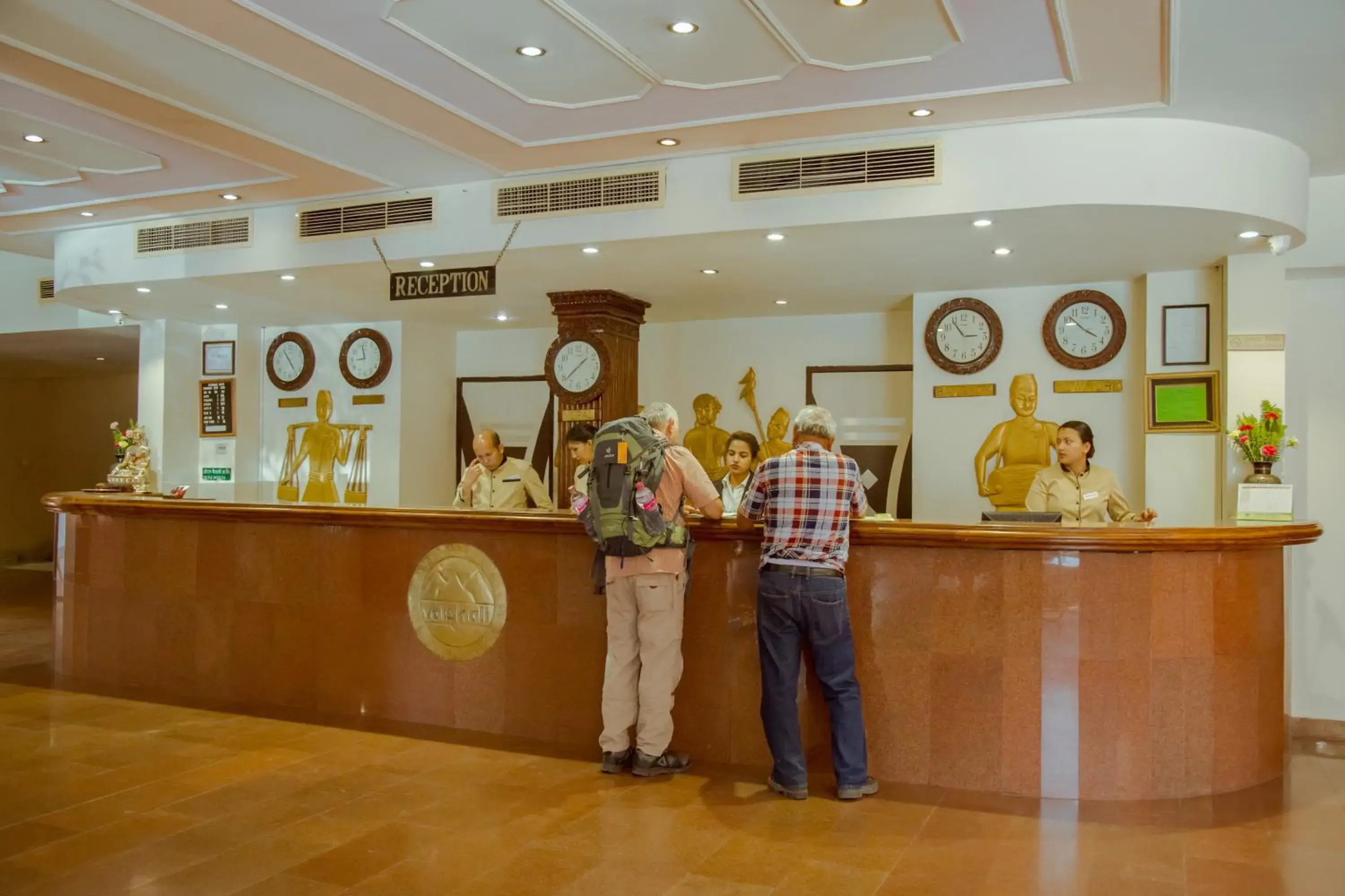 Lobby/Reception in Hotel Vaishali