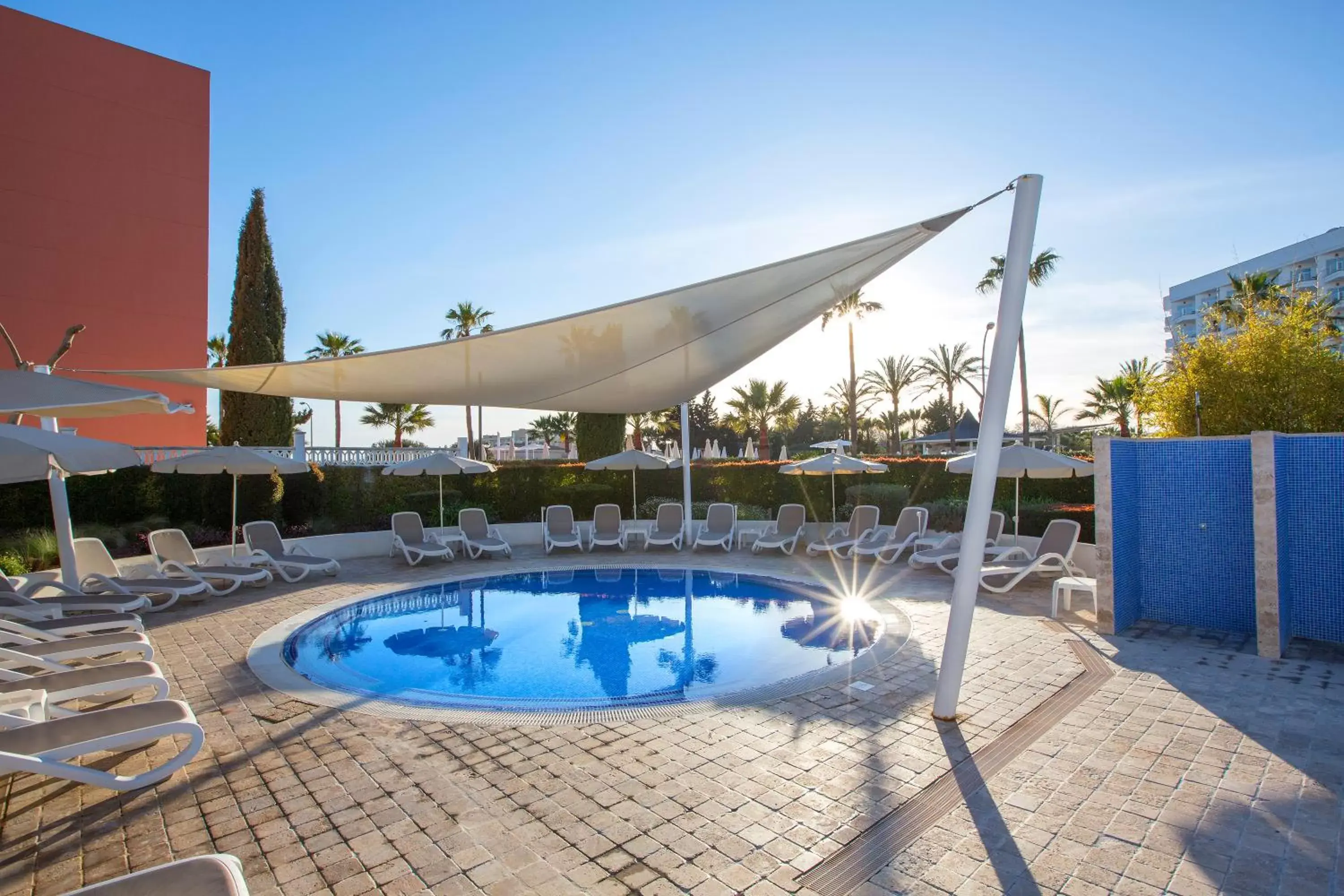 Swimming pool in Hipotels Cala Millor Park Swimming pool in Hipotels Cala Millor Park