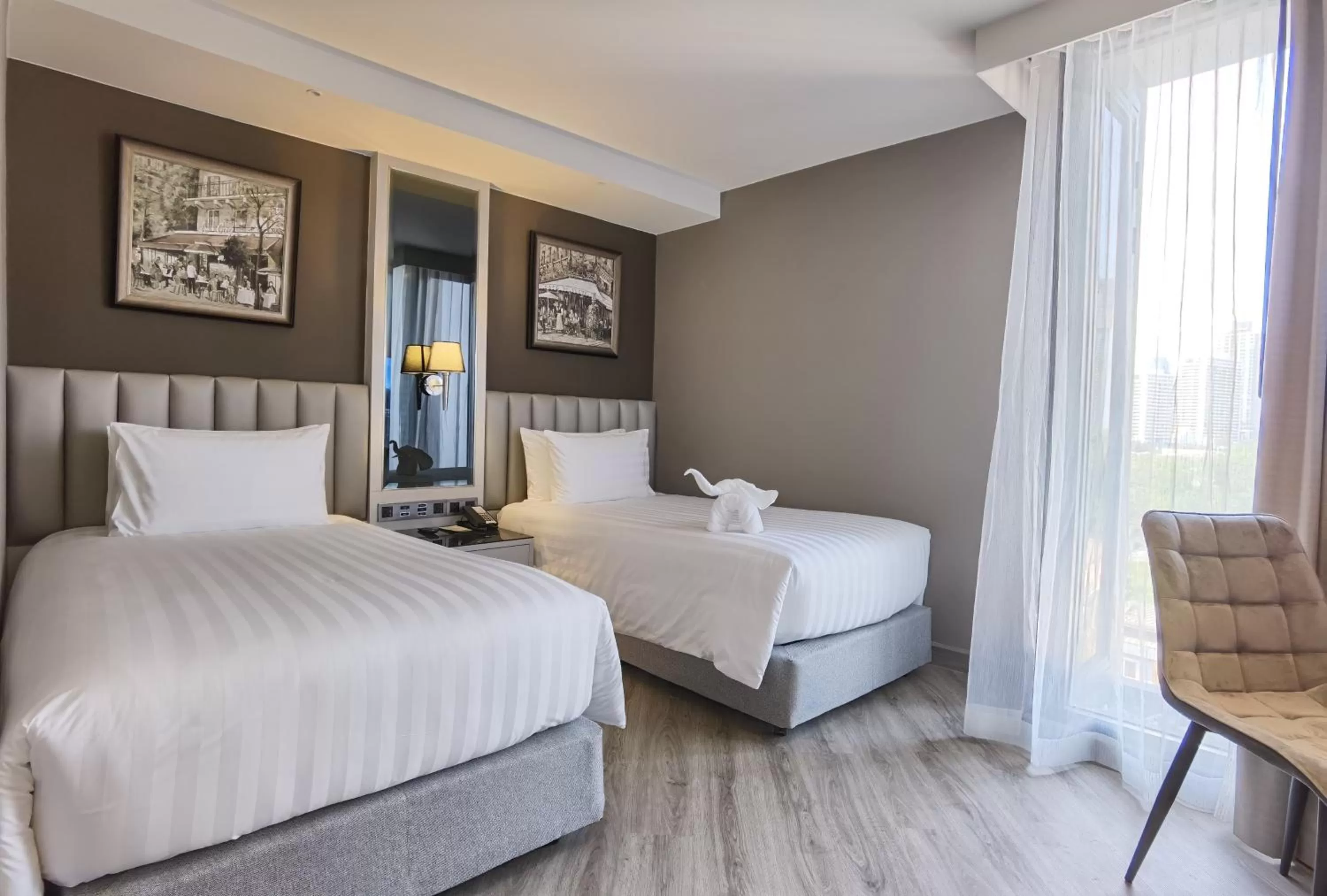 Cozy Twin in The Quartier Hotel Phromphong - Thonglor