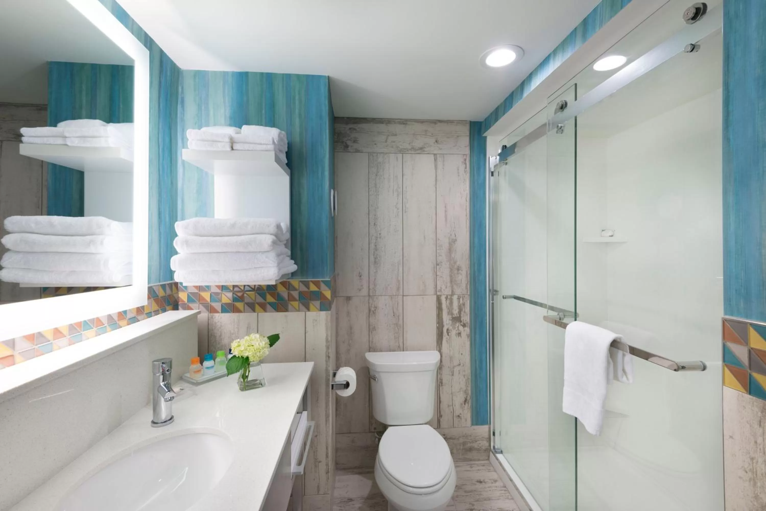 Shower in Margaritaville Island Inn