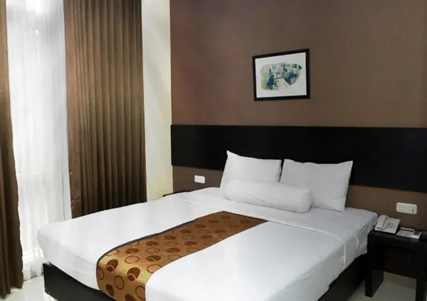 Bedroom, Bed in Hotel Vio Pasteur