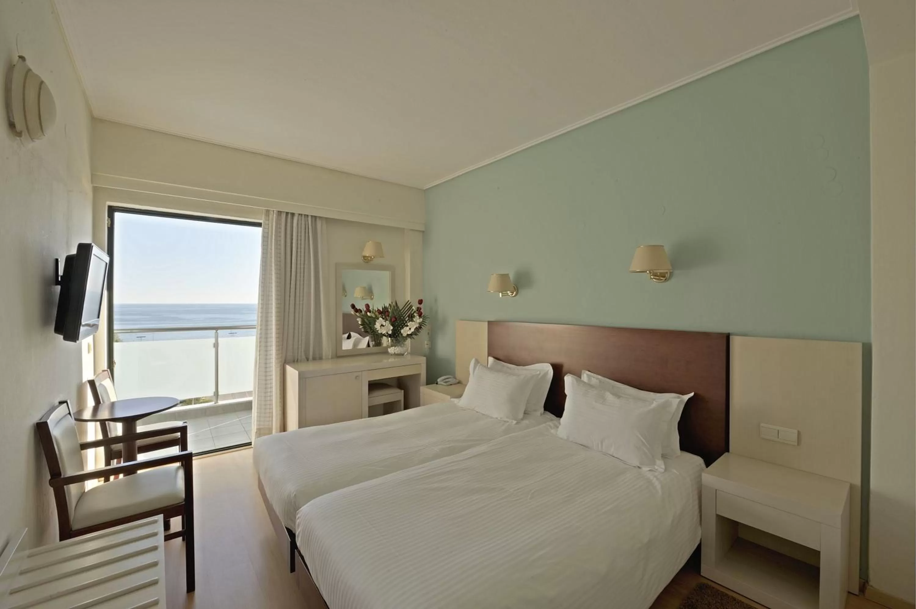 Bed in Esperia Hotel