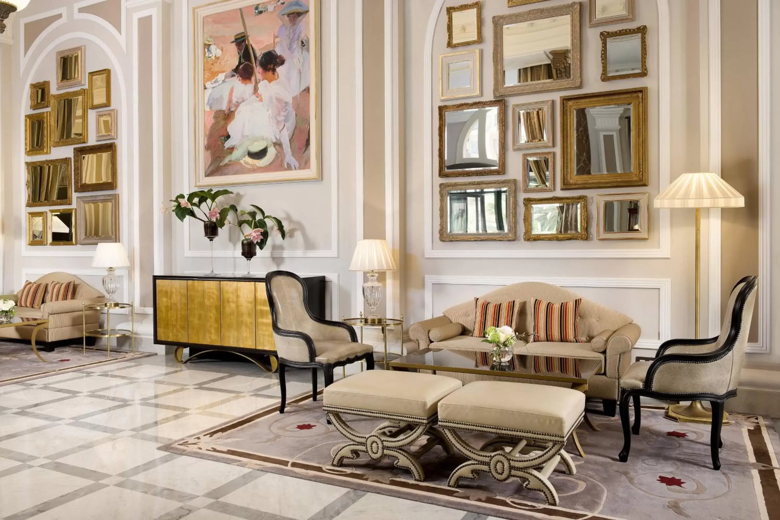 Lobby or reception, Seating Area in Hotel Maria Cristina, a Luxury Collection Hotel, San Sebastian