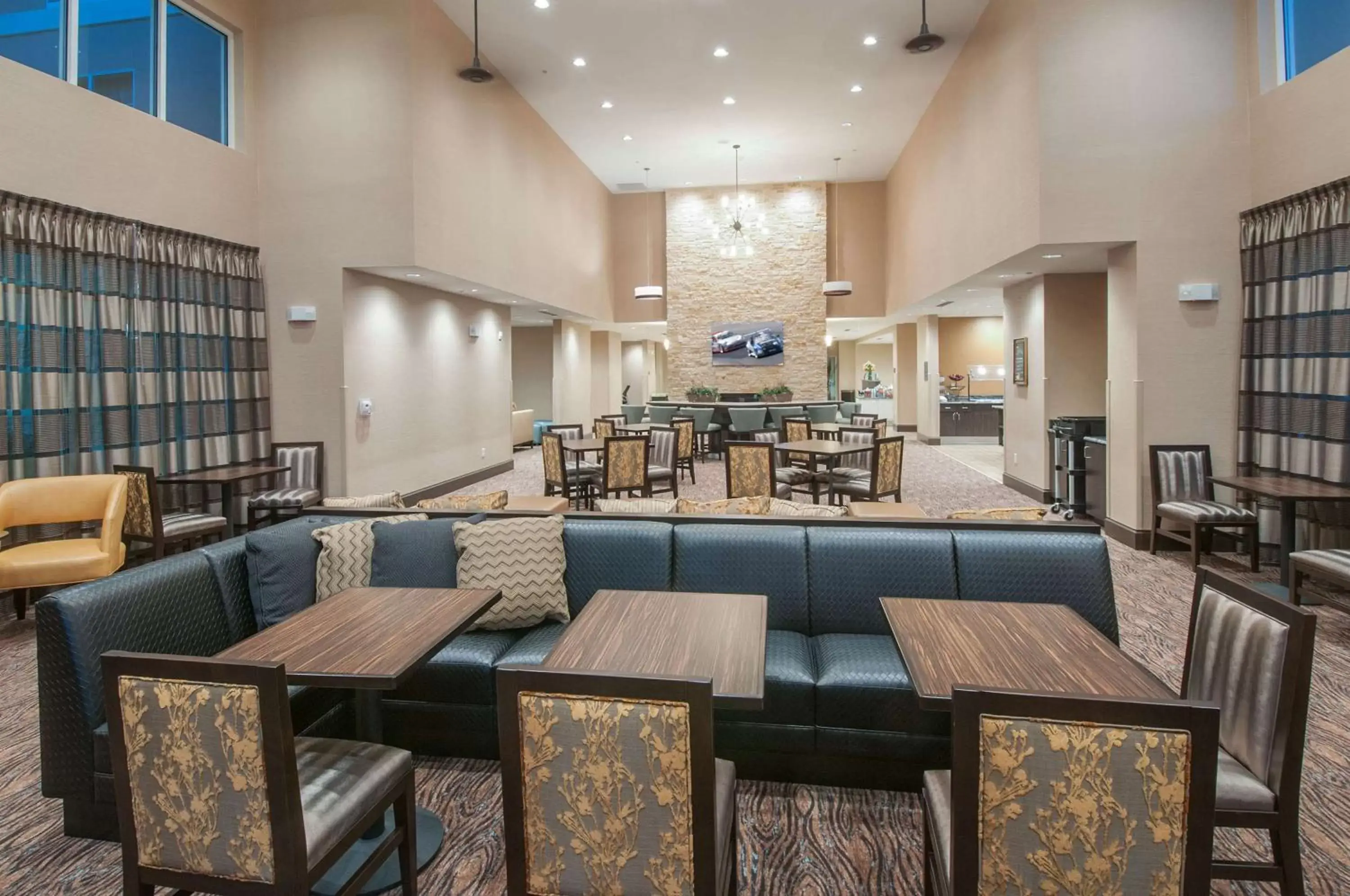 Lobby or reception, Restaurant/Places to Eat in Homewood Suites by Hilton Lackland AFB/SeaWorld, TX