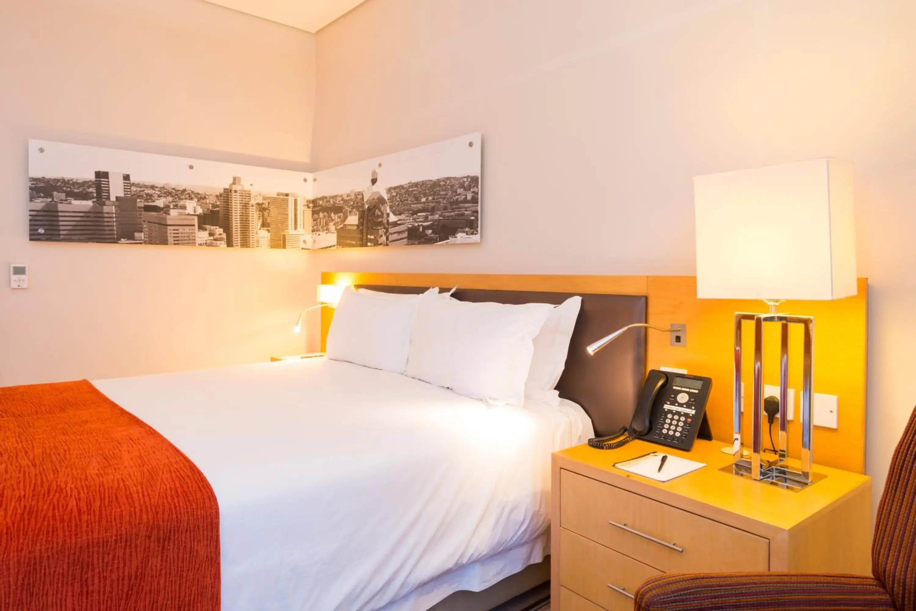 Guest room, 1 Queen, City view in Protea Hotel by Marriott Gaborone Masa Square Guest room, 1 Queen, City view in Protea Hotel by Marriott Gaborone Masa Square