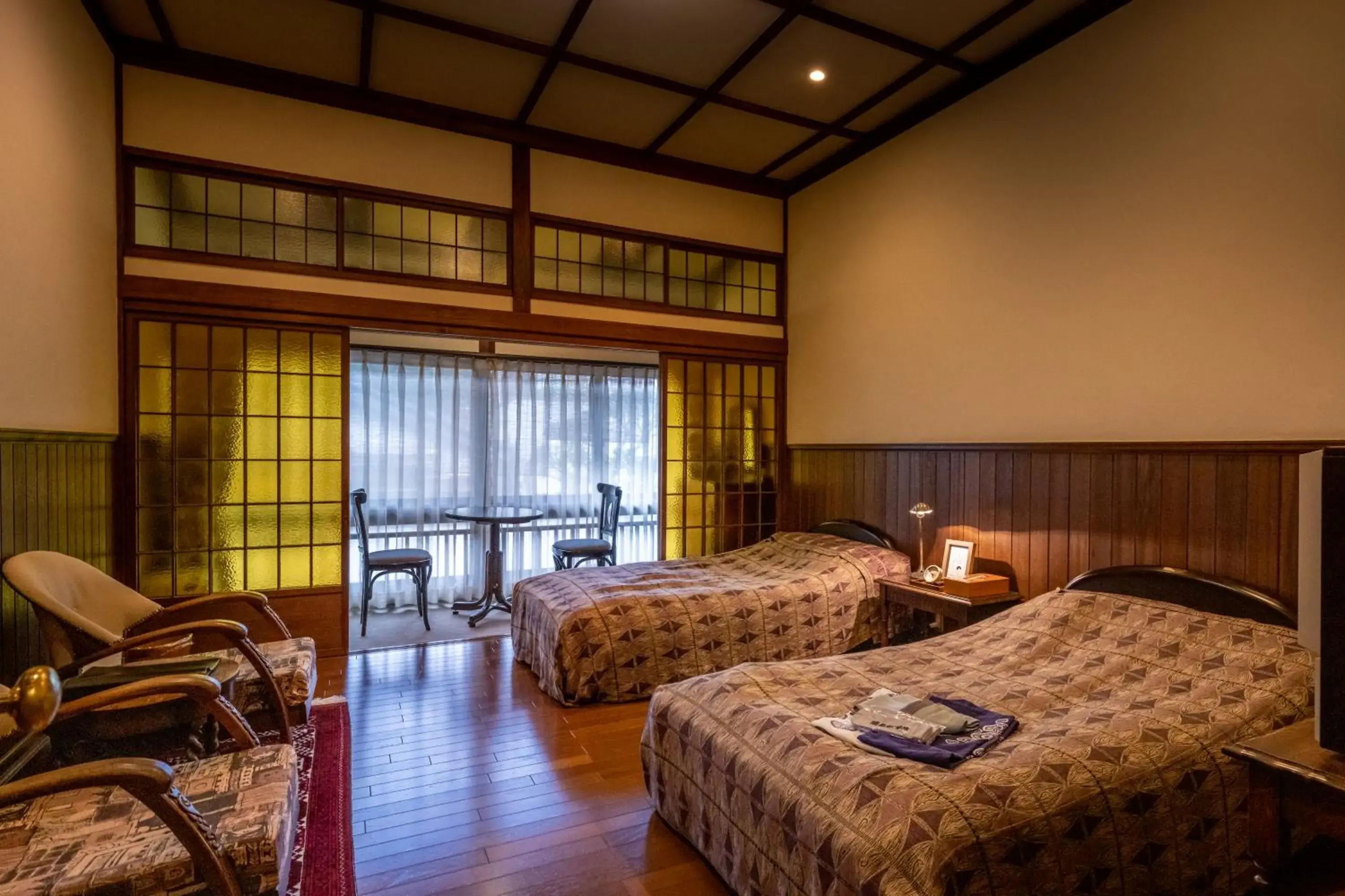 Photo of the whole room, Bed in Hotel Hanakoyado