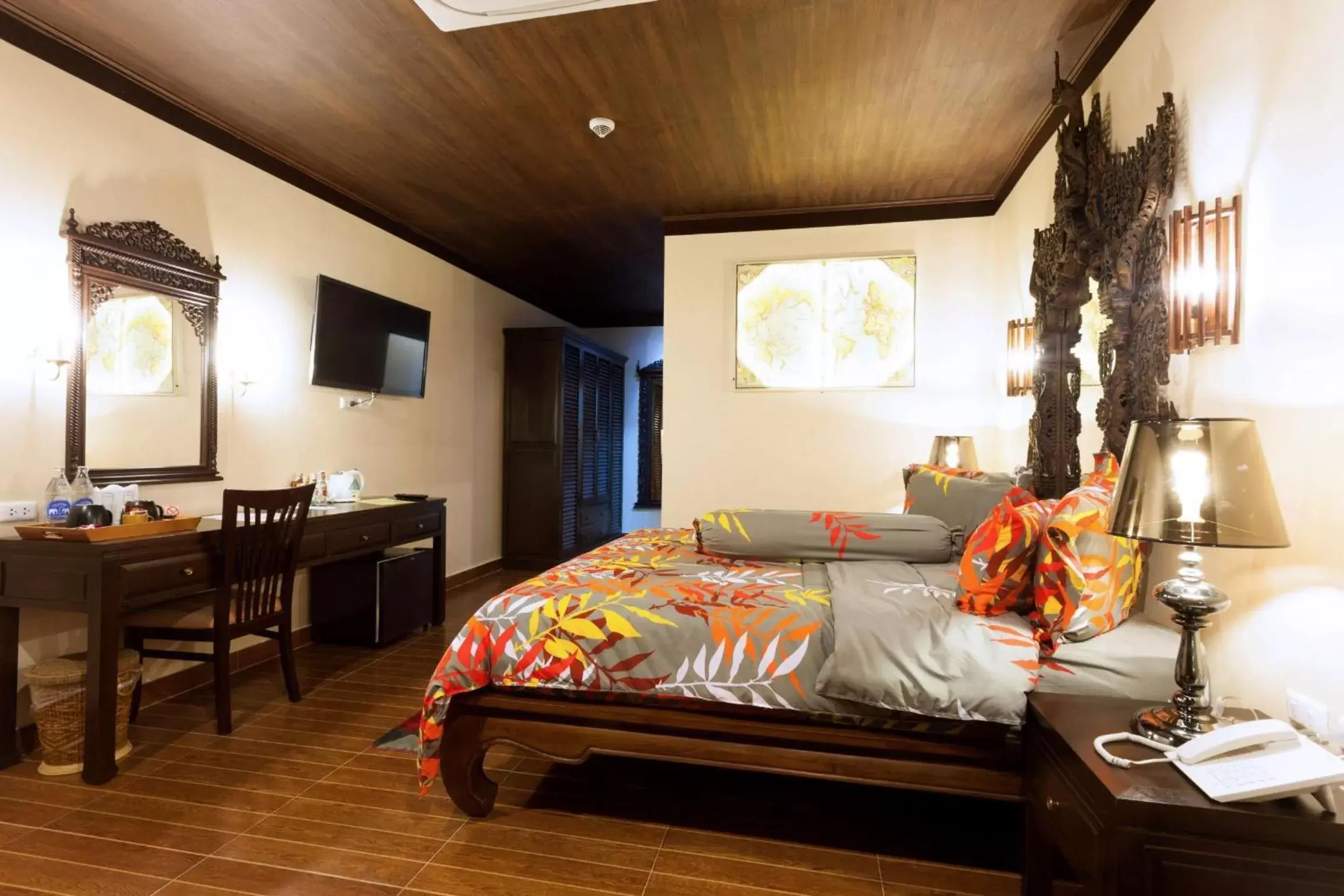 Bed in Tropica Bungalow Beach Hotel - SHA Extra Plus