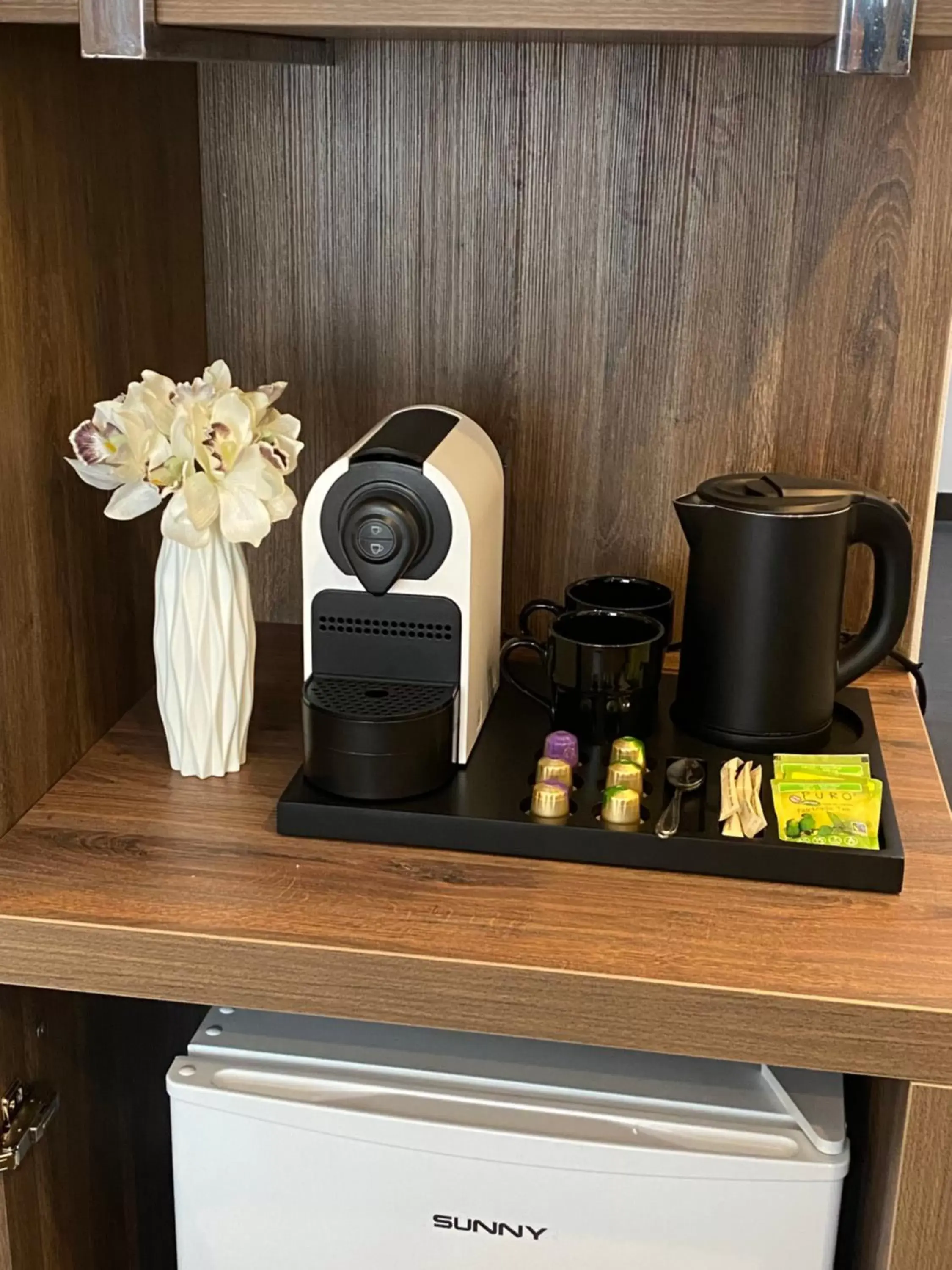 Coffee/tea facilities in Hotel Cataleya