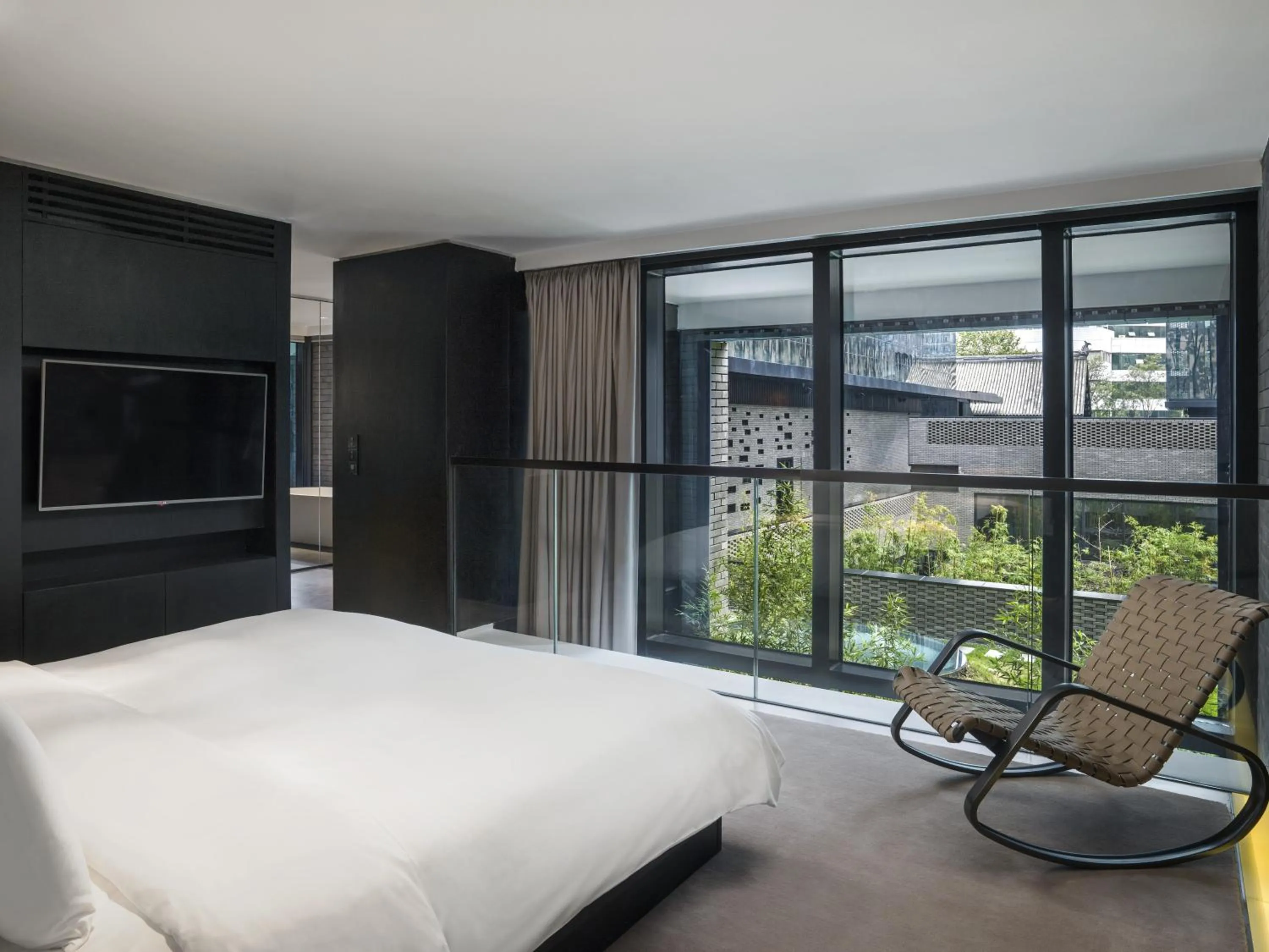 Bedroom, Bed in The Temple House